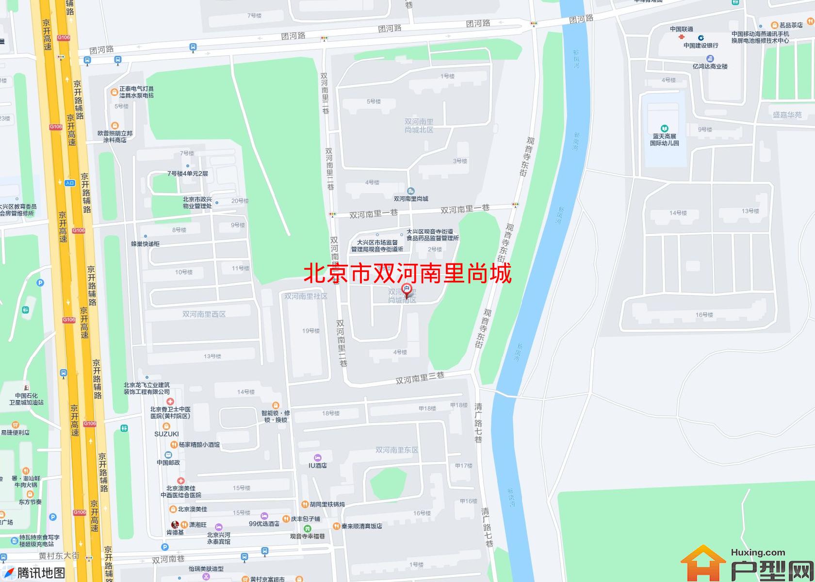双河南里尚城小区 - 户型网
