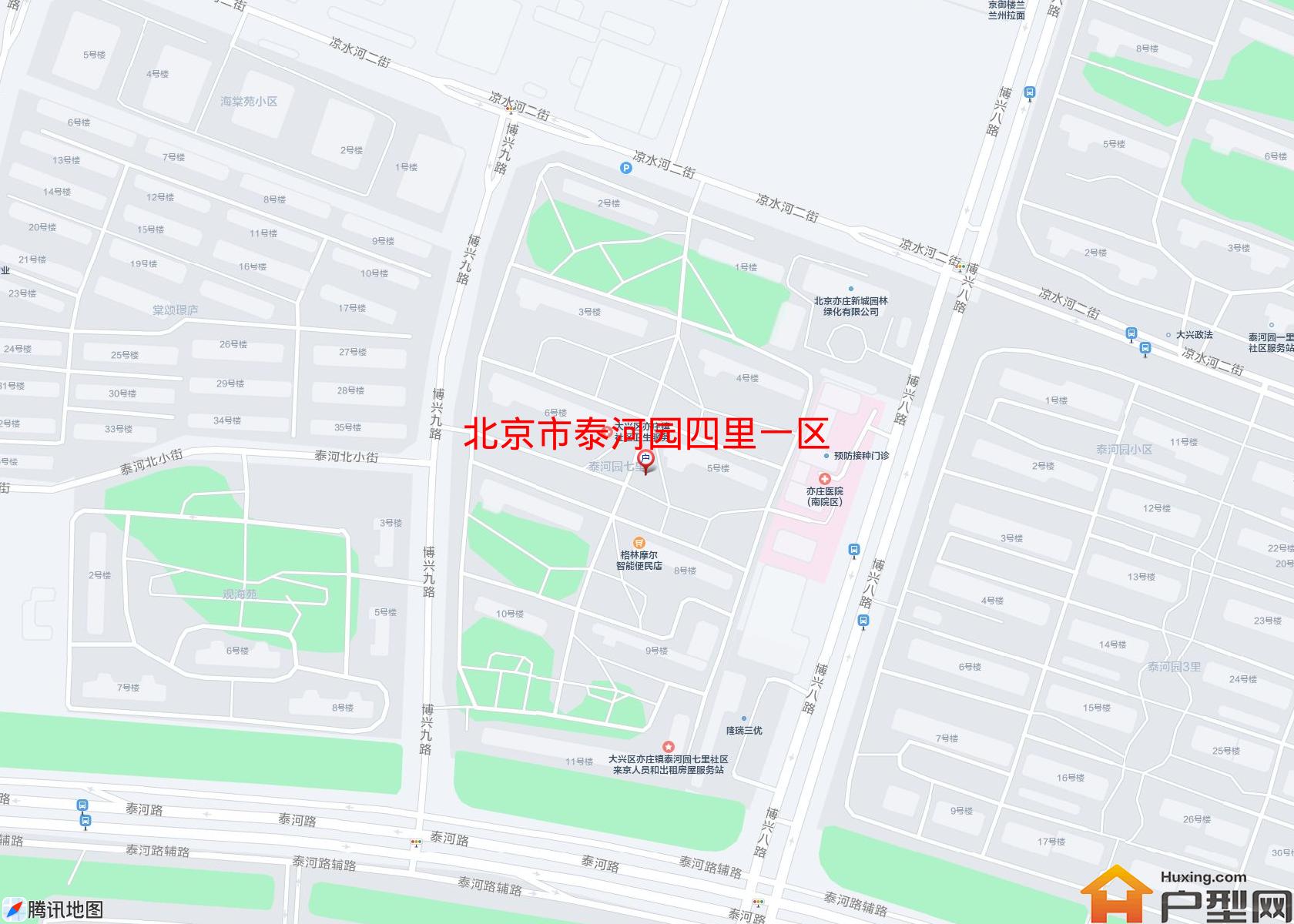 泰河园四里一区小区 - 户型网