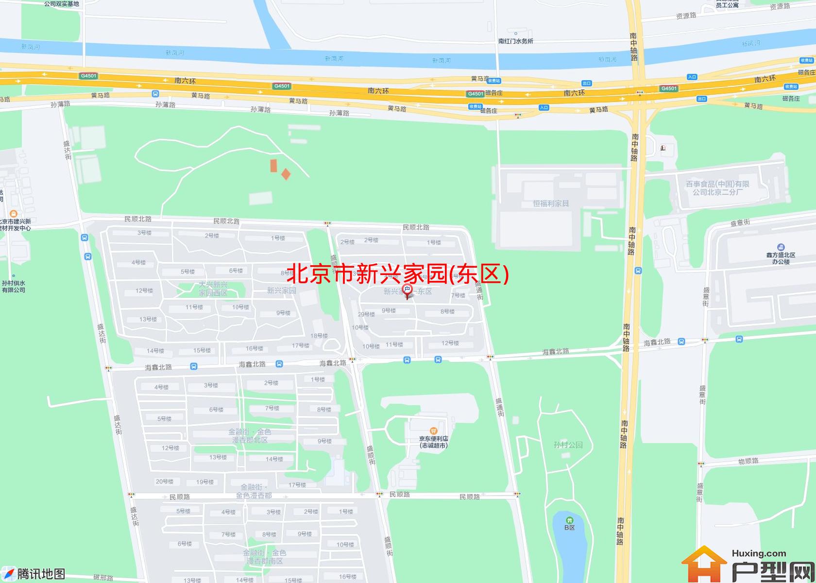 新兴家园(东区)小区 - 户型网