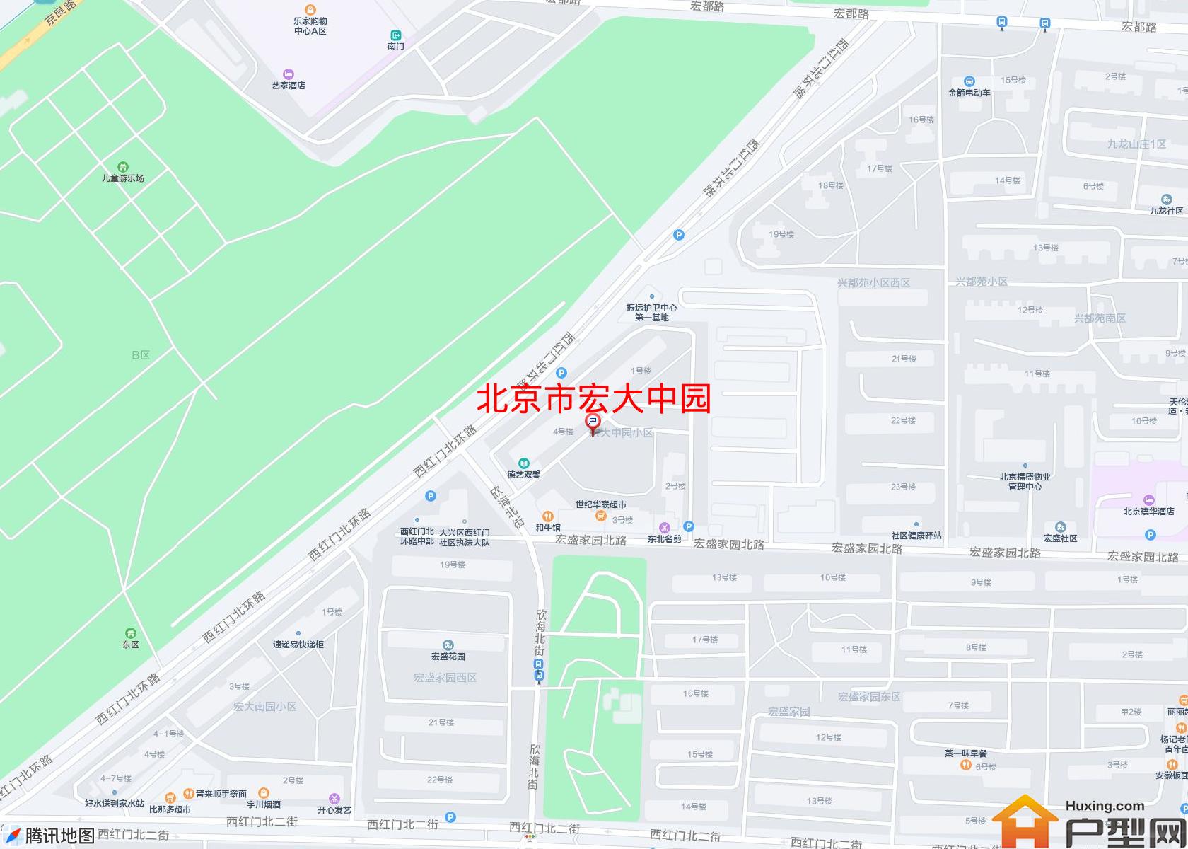 宏大中园小区 - 户型网
