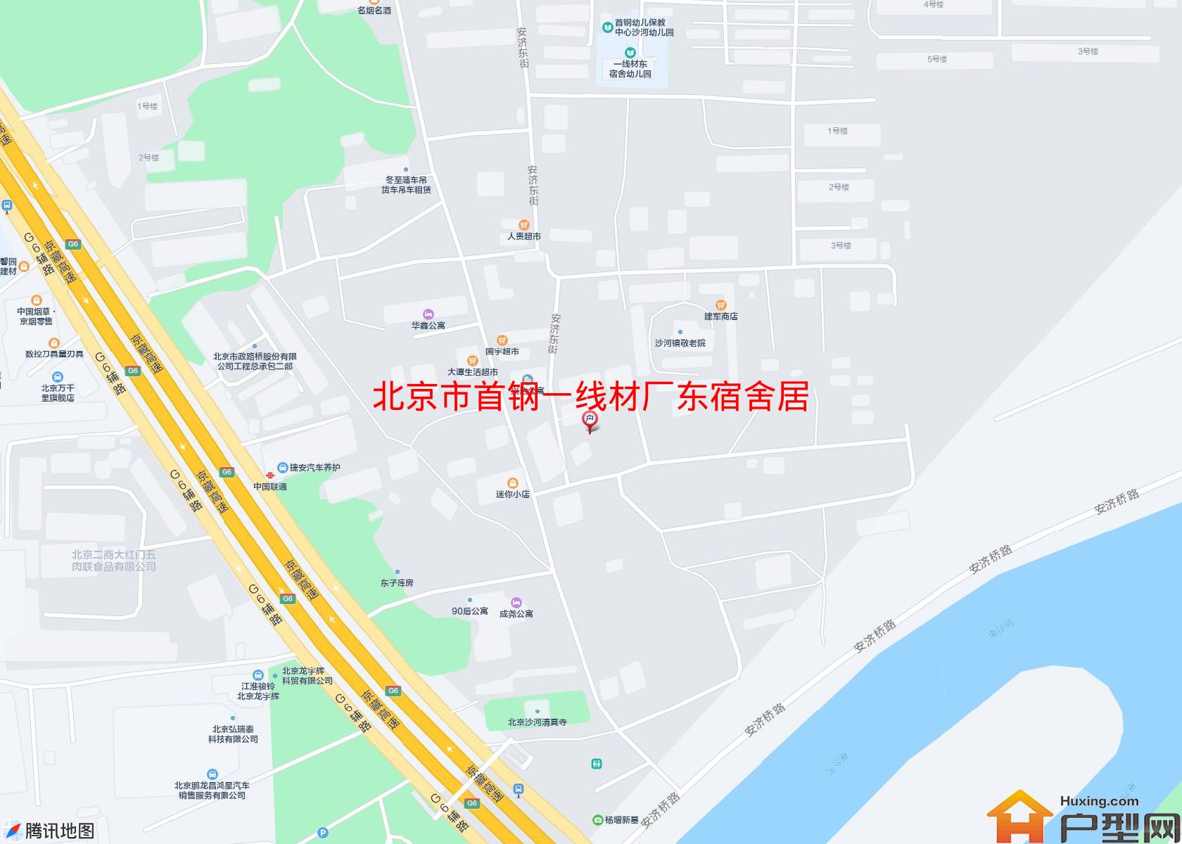 首钢一线材厂东宿舍居民区小区 - 户型网
