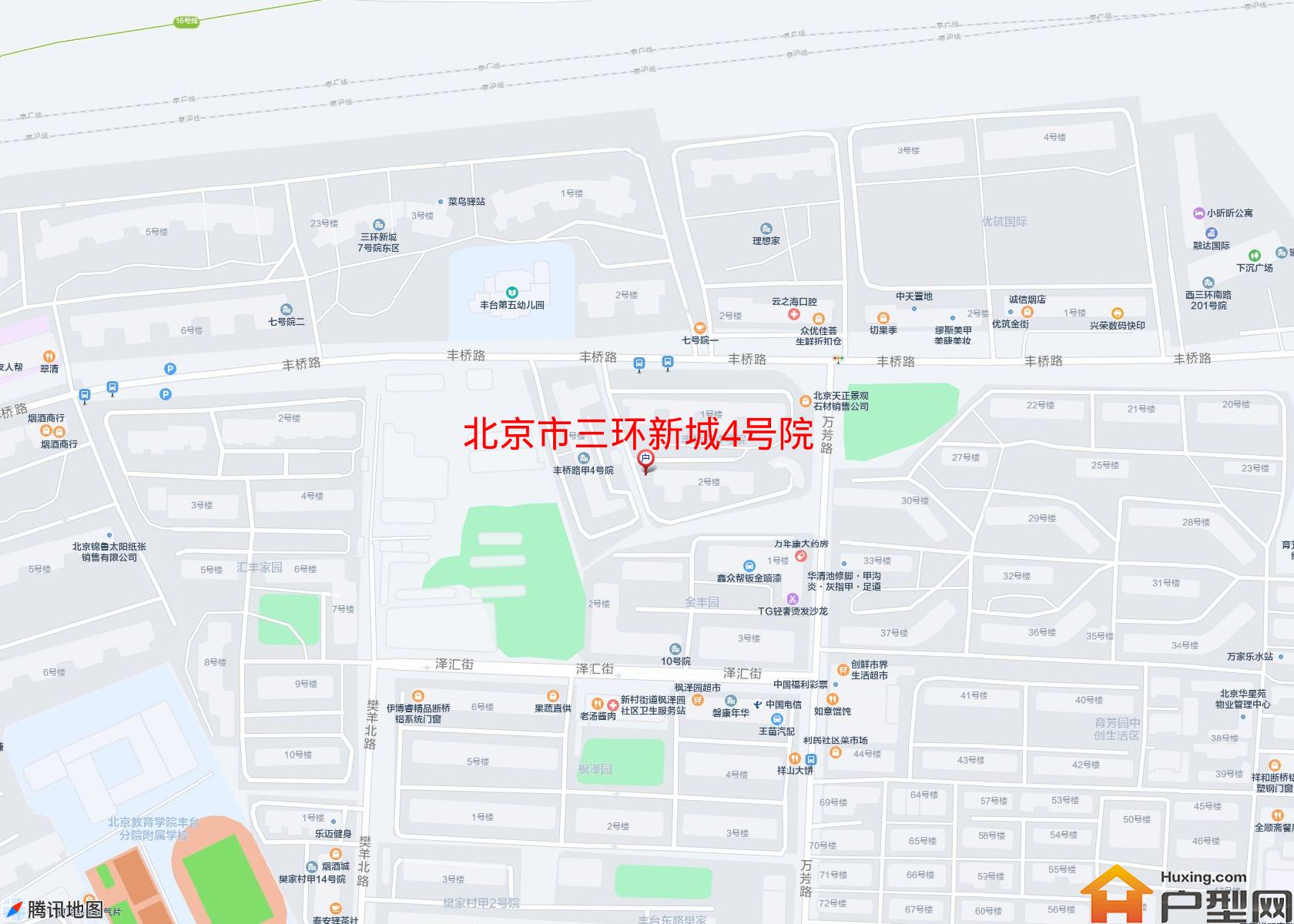 三环新城4号院小区 - 户型网