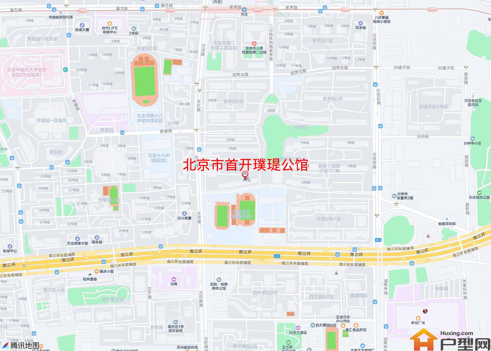 首开璞瑅公馆小区 - 户型网