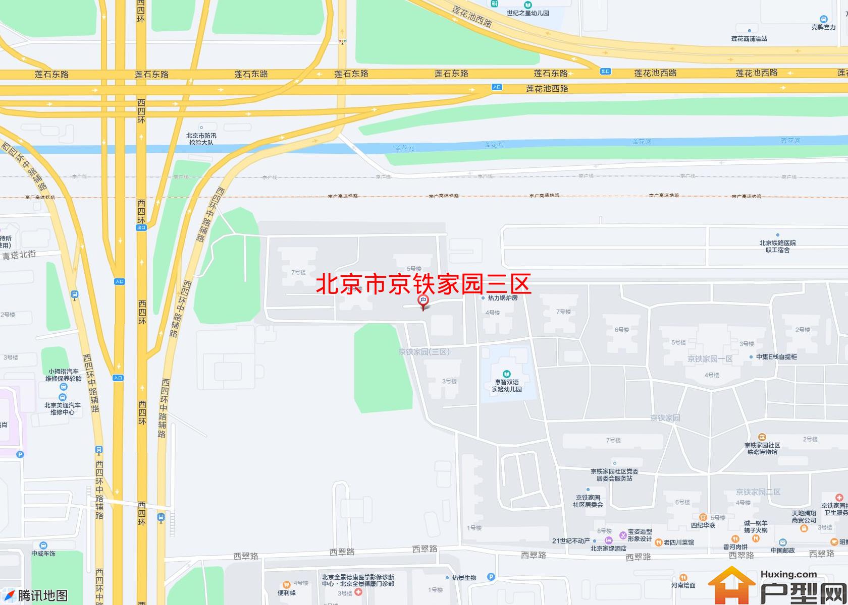 京铁家园三区小区 - 户型网