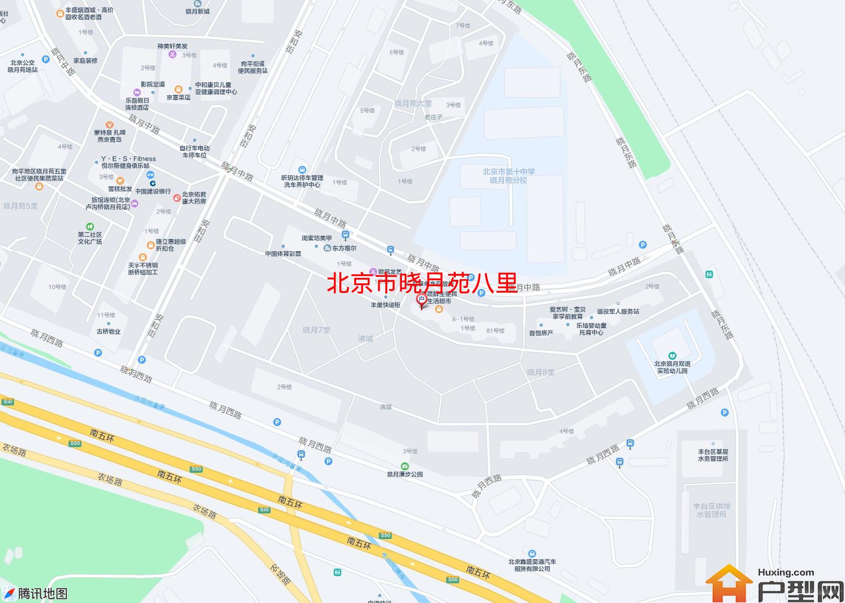 晓月苑八里小区 - 户型网