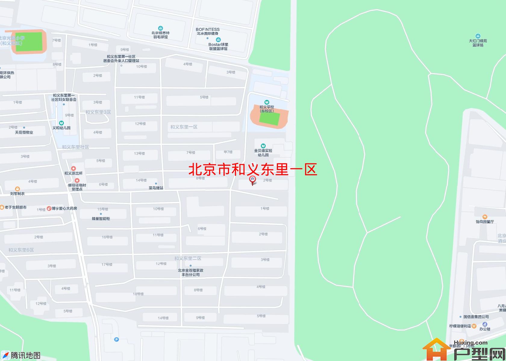 和义东里一区小区 - 户型网