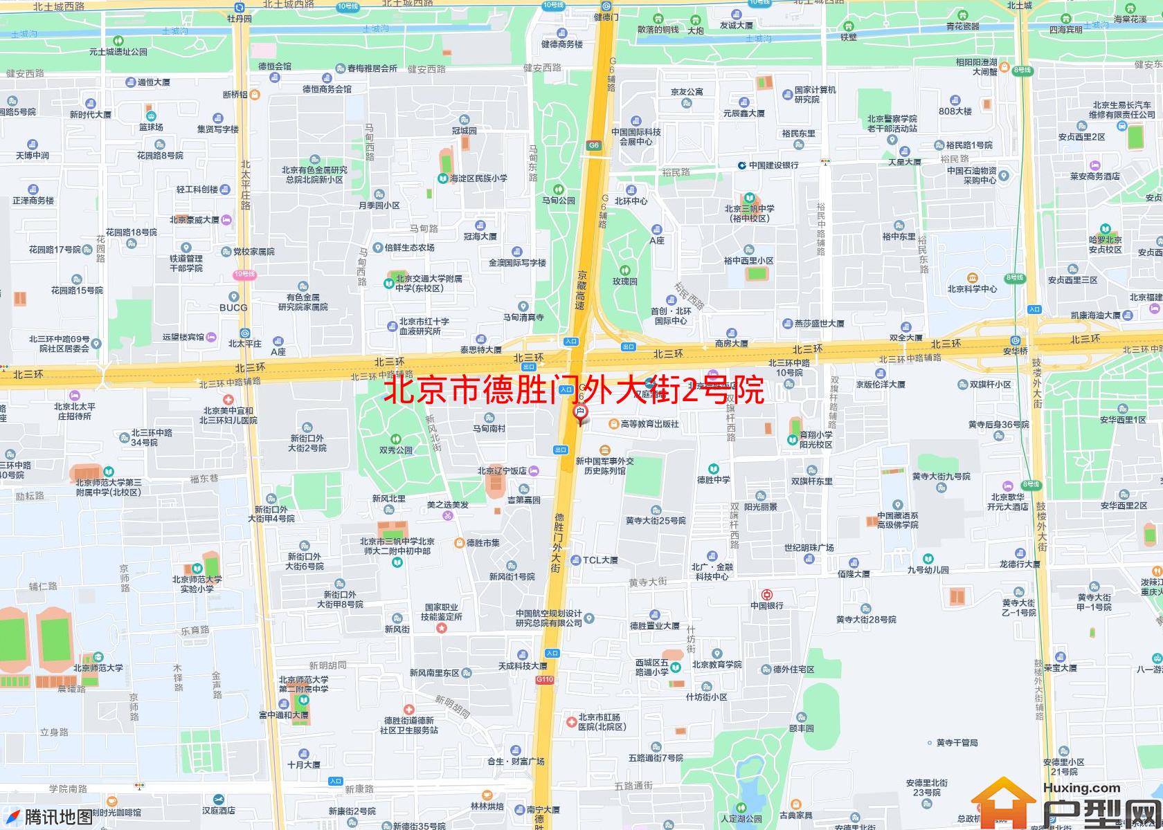 德胜门外大街2号院小区 - 户型网