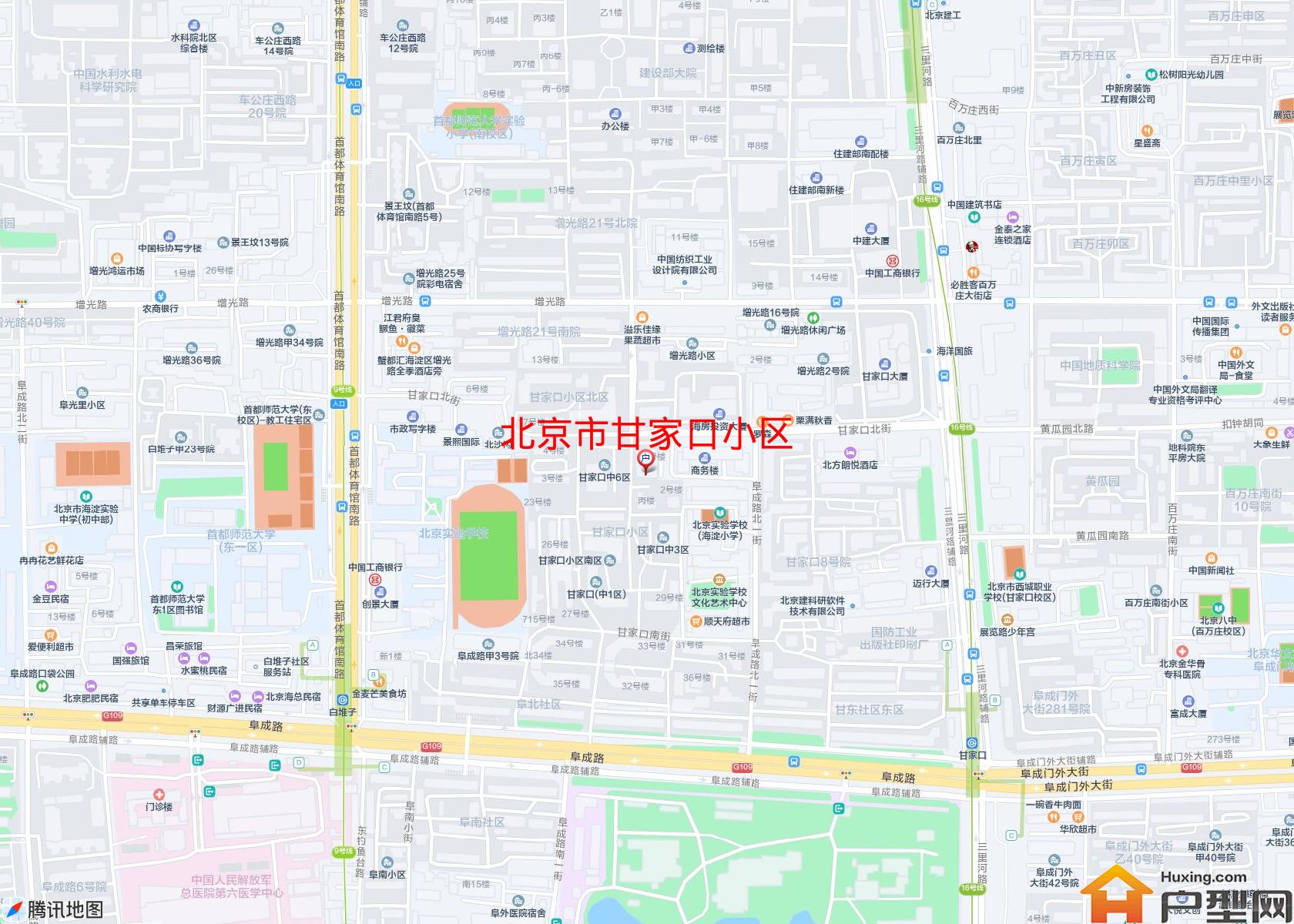 甘家口小区小区 - 户型网
