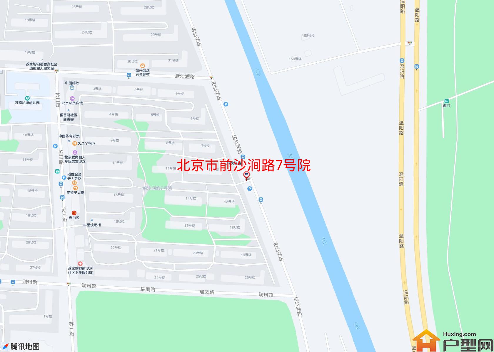 前沙涧路7号院小区 - 户型网