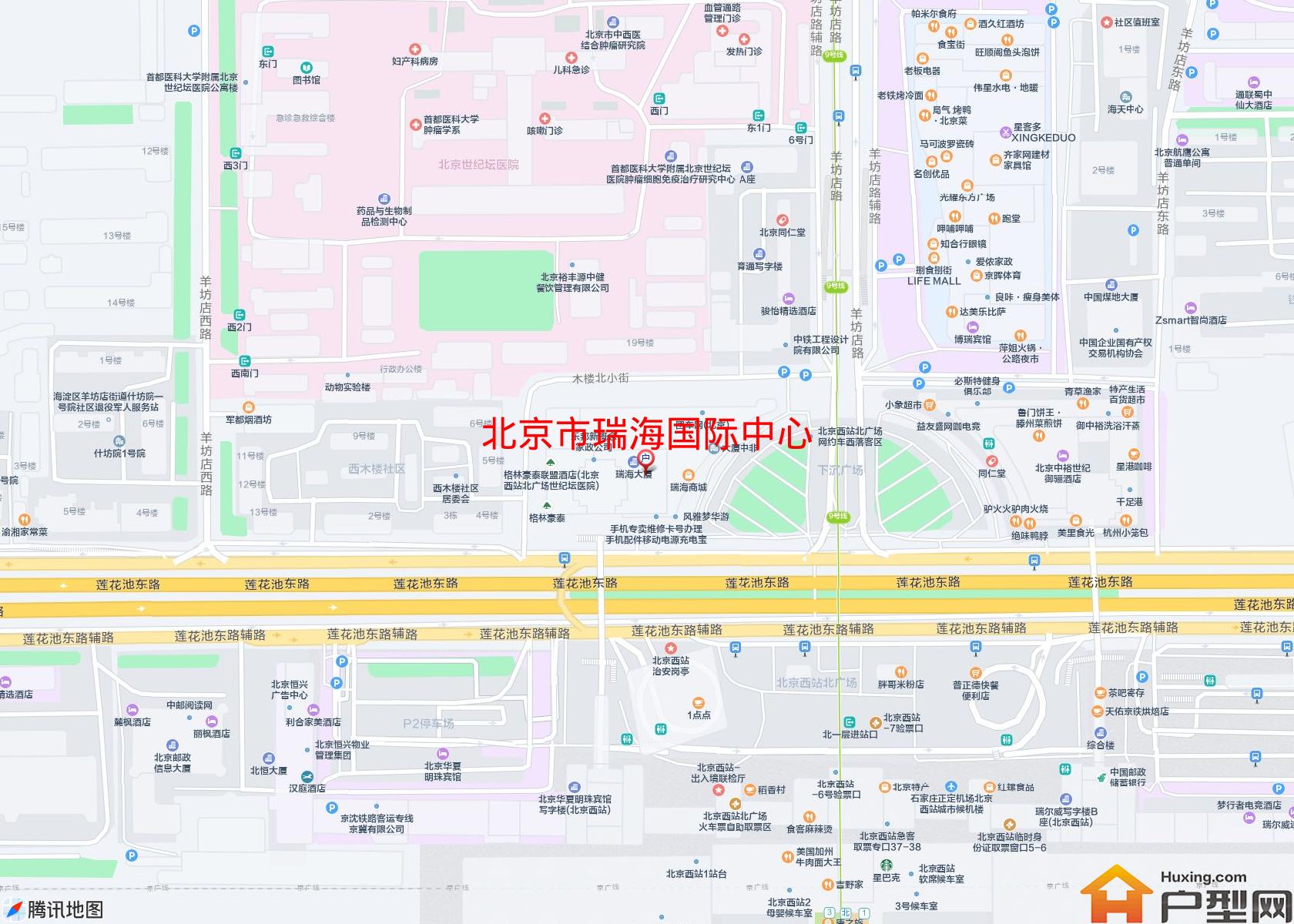 瑞海国际中心小区 - 户型网