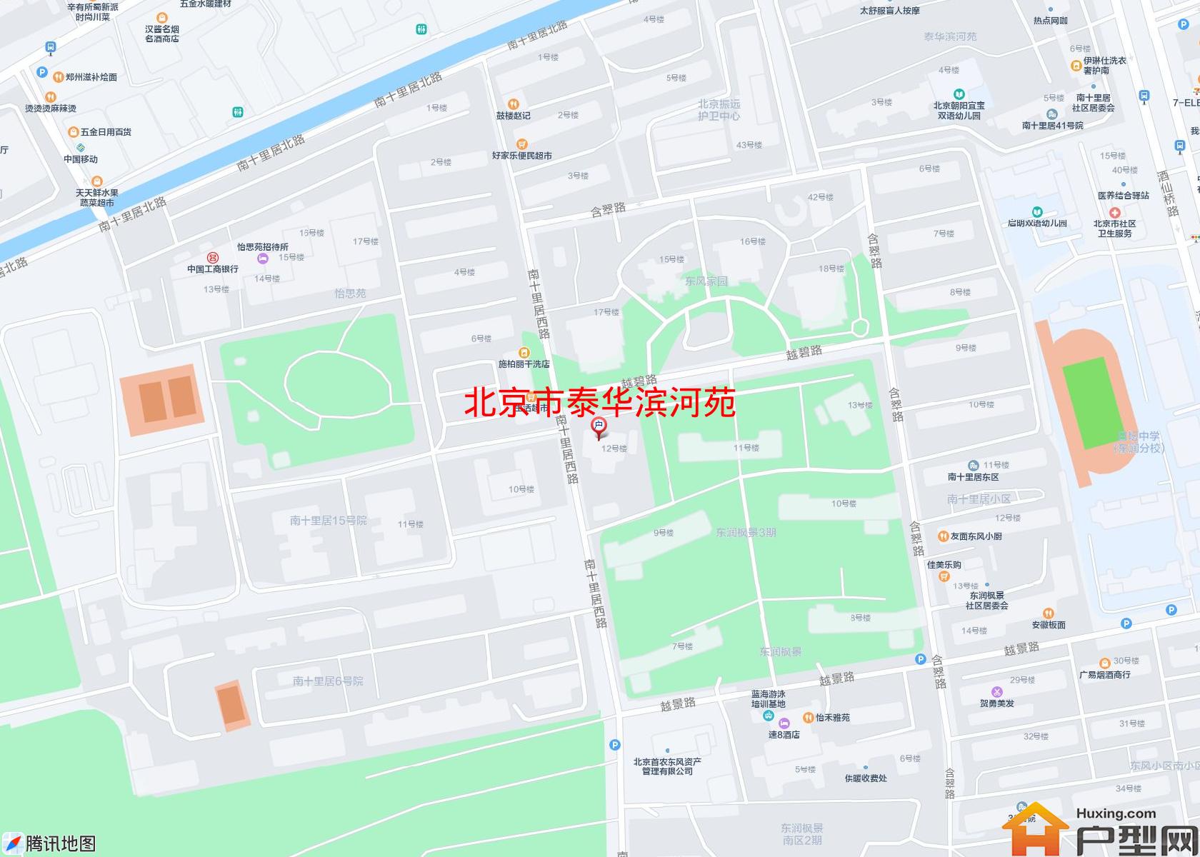 泰华滨河苑小区 - 户型网