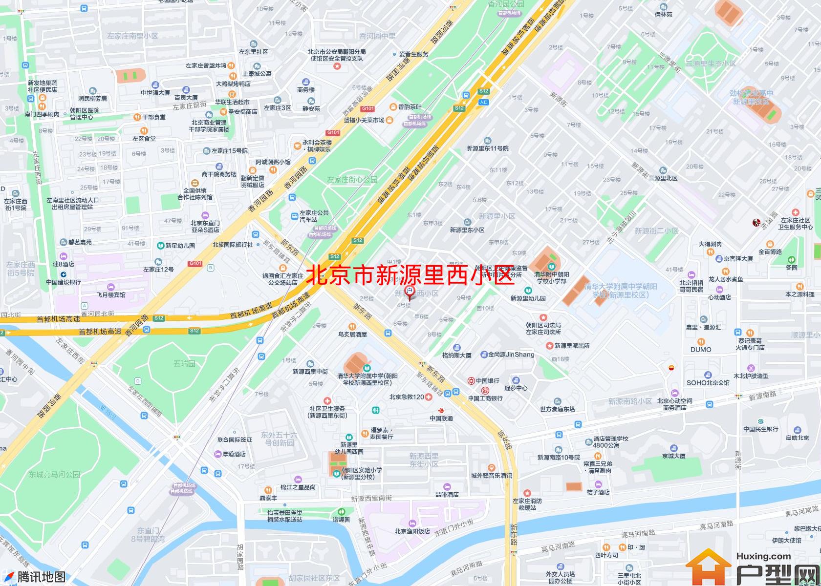 新源里西小区小区 - 户型网 新源里西小区小区 - 户型网