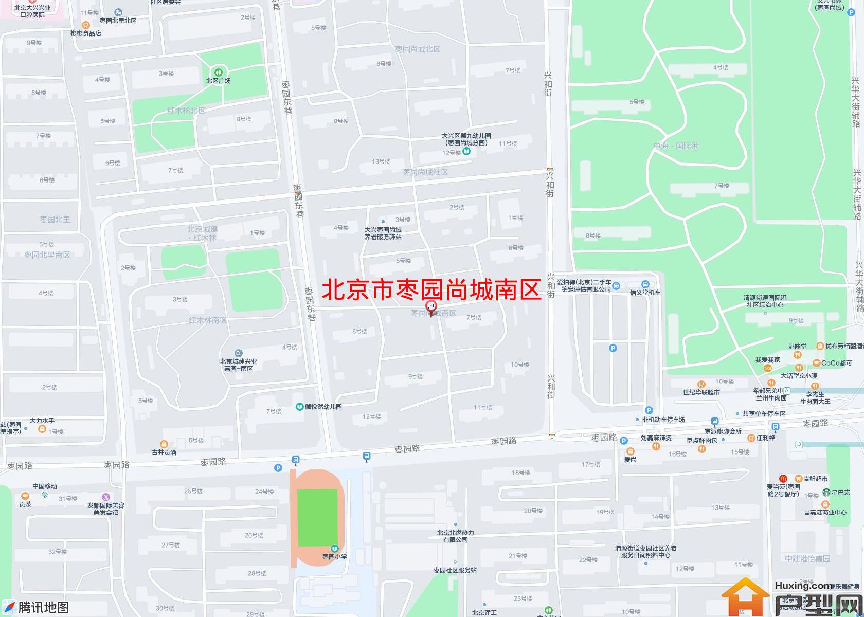 枣园尚城南区小区 - 户型网