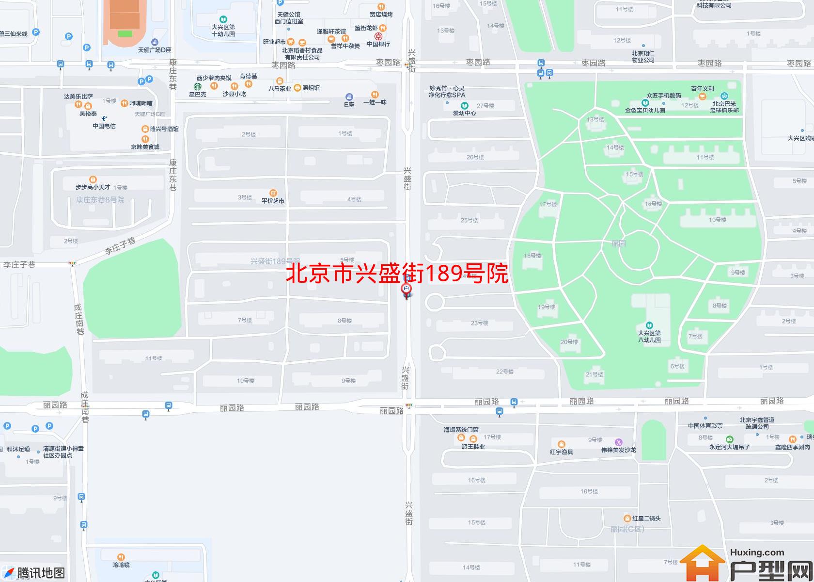 兴盛街189号院小区 - 户型网