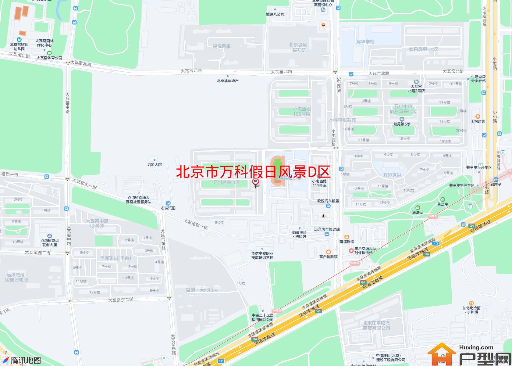 万科假日风景D区小区 - 户型网