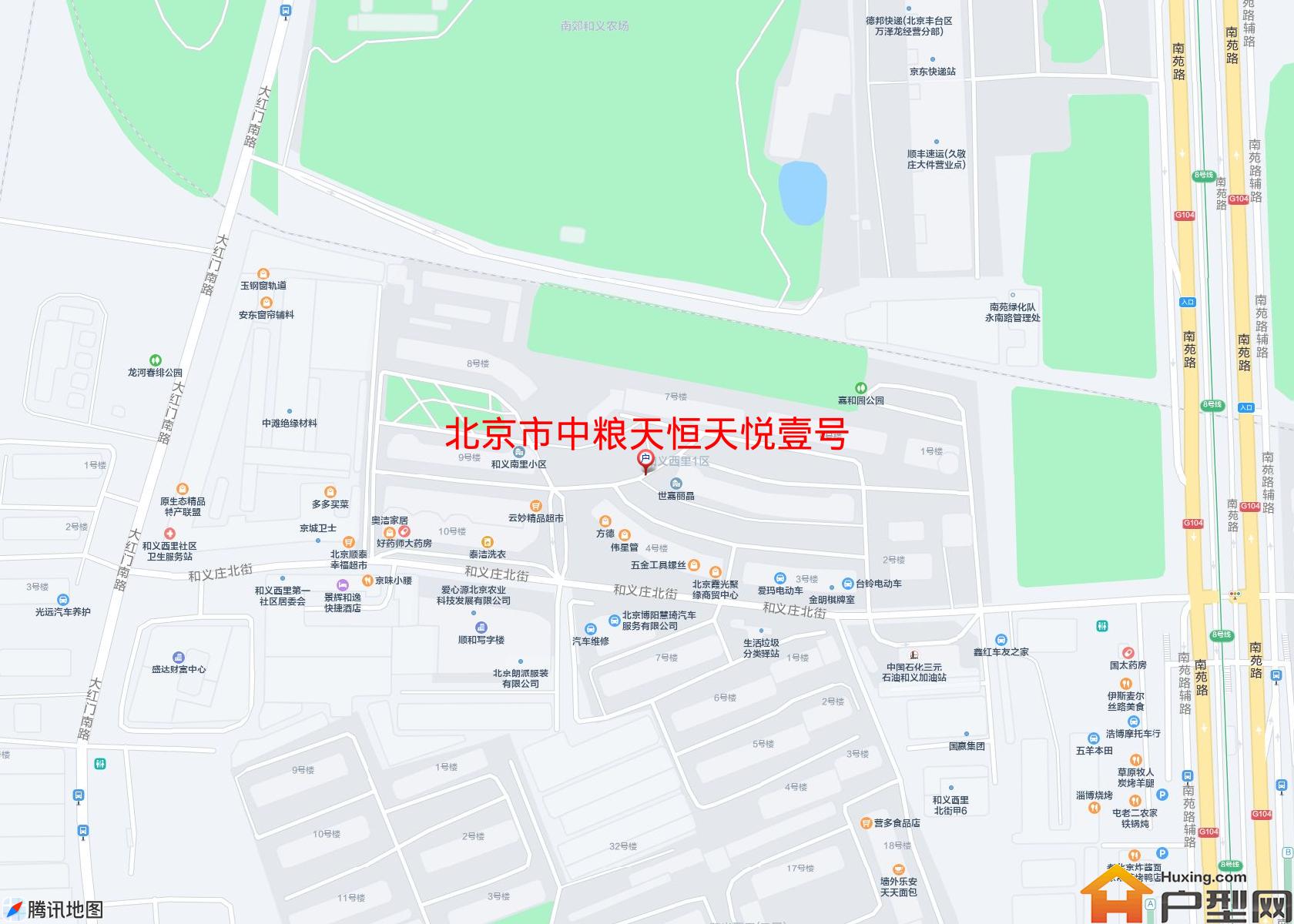 中粮天恒天悦壹号小区 - 户型网
