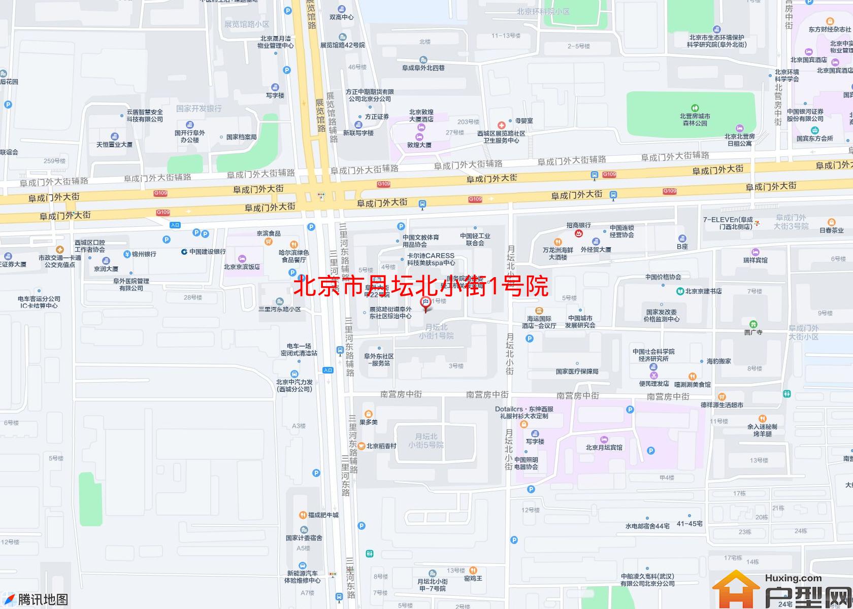 月坛北小街1号院小区 - 户型网