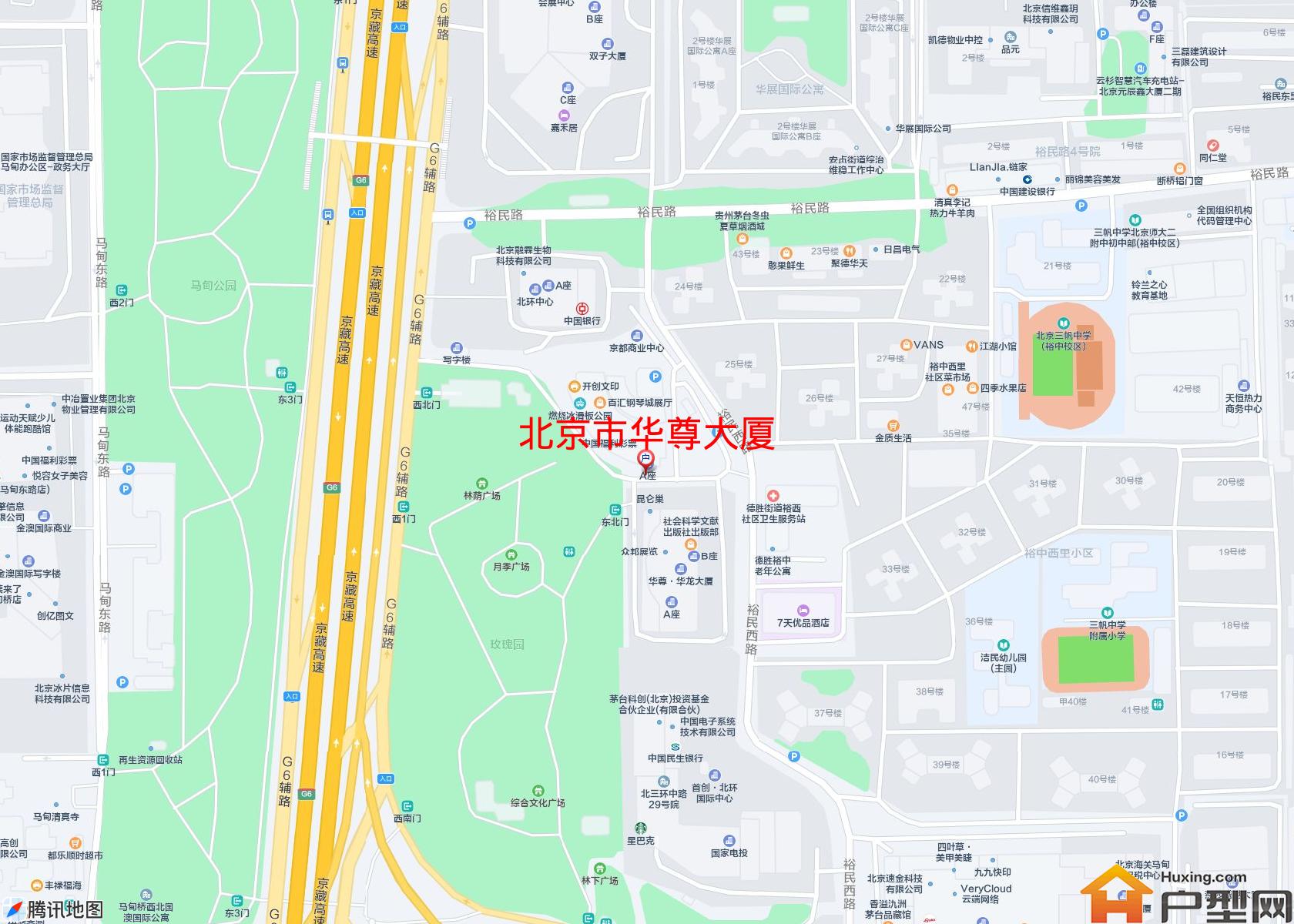 华尊大厦小区 - 户型网