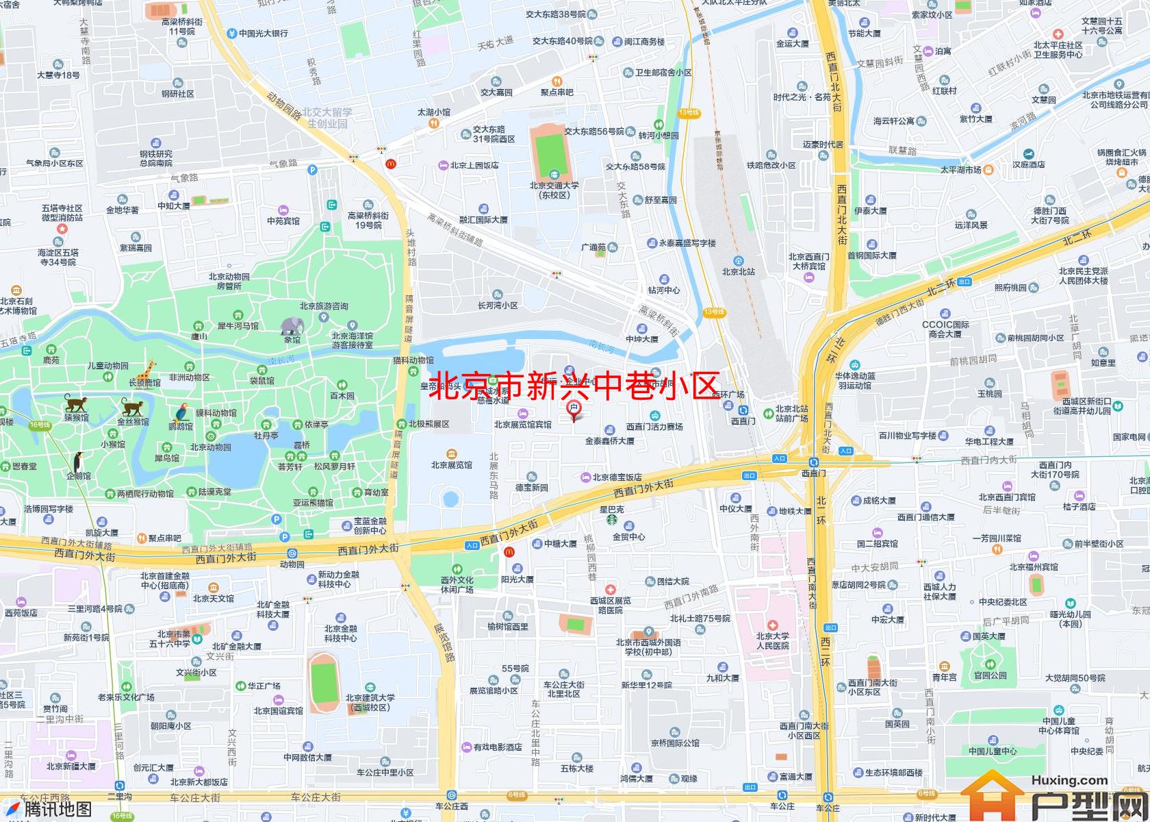 新兴中巷小区小区 - 户型网