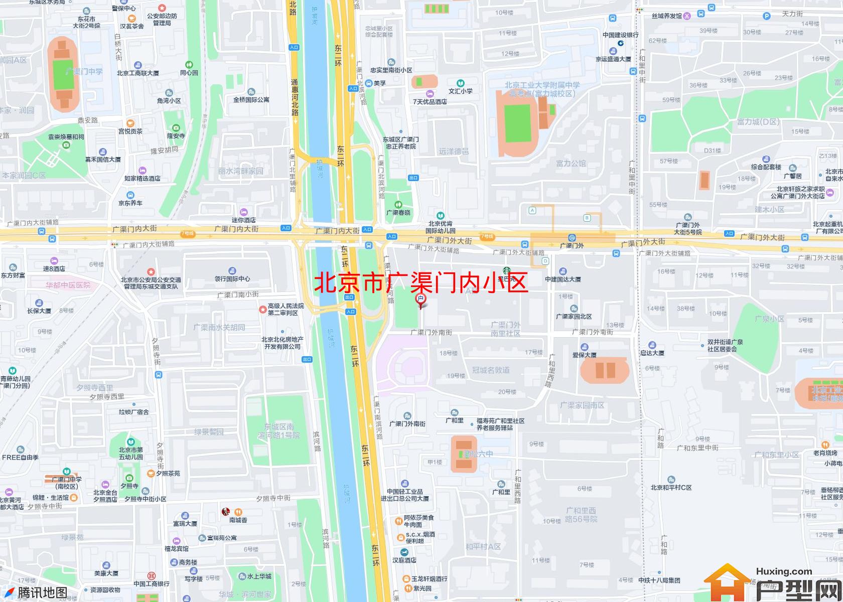 广渠门内小区小区 - 户型网