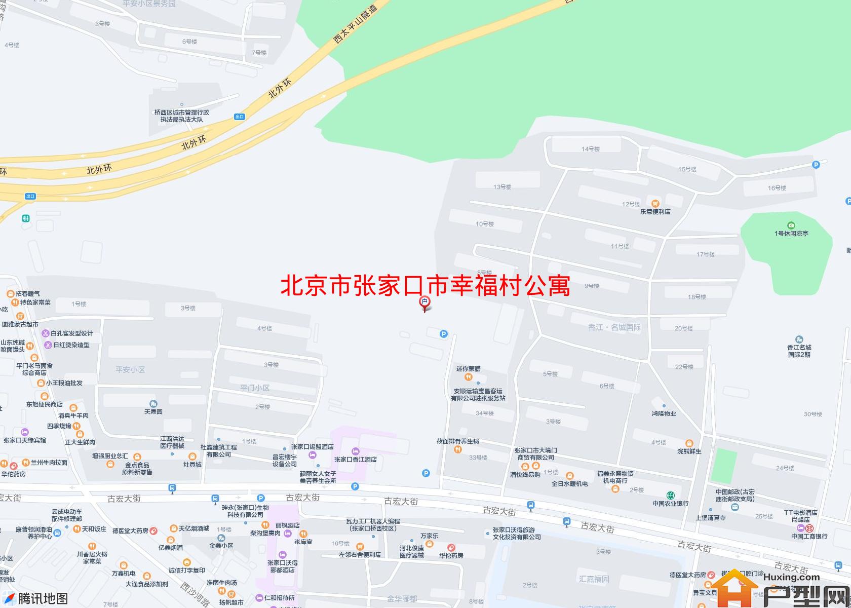 张家口市幸福村公寓小区 - 户型网