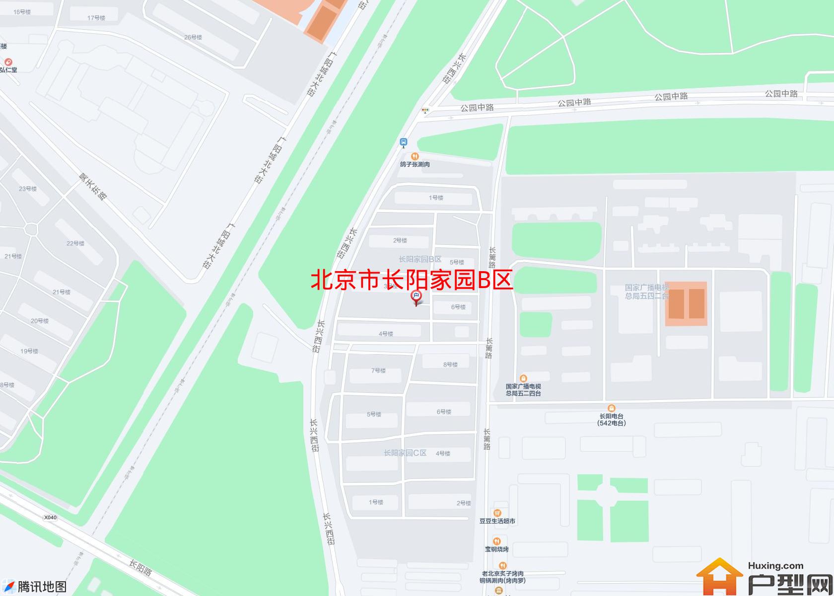 长阳家园B区小区 - 户型网 长阳家园B区小区 - 户型网
