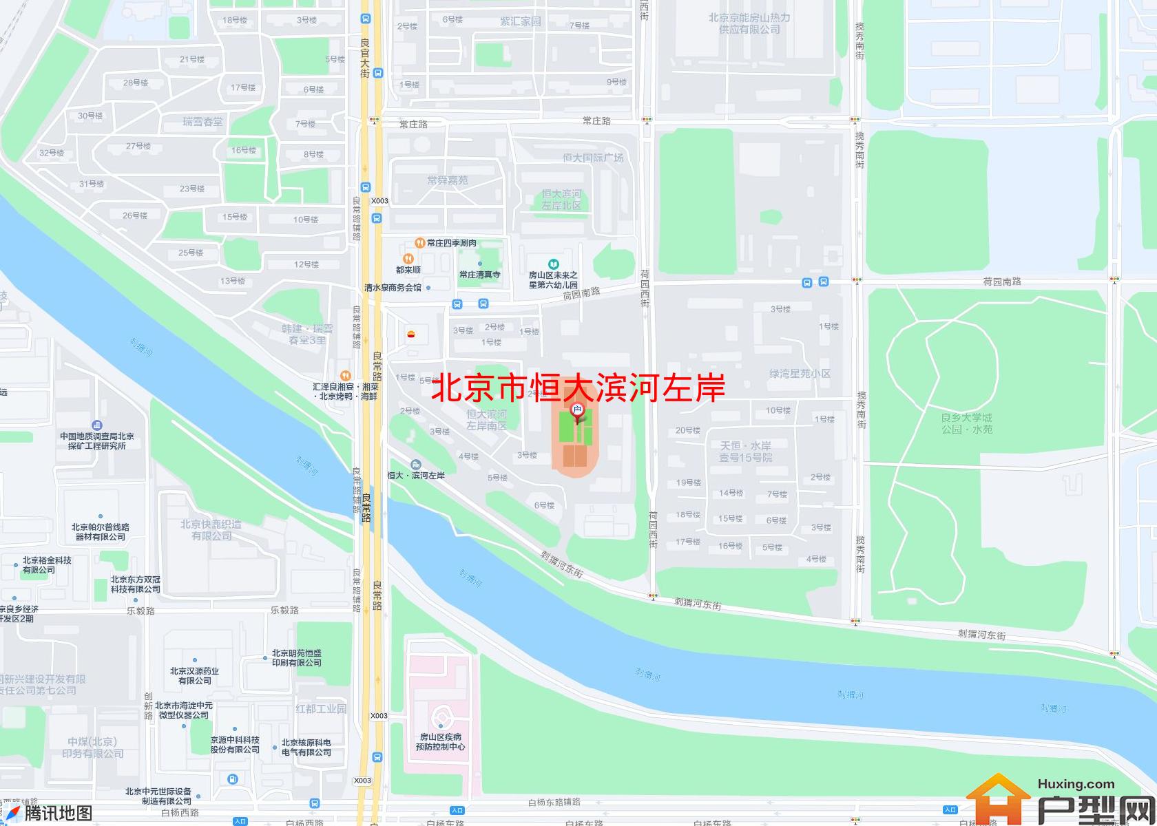 恒大滨河左岸小区 - 户型网