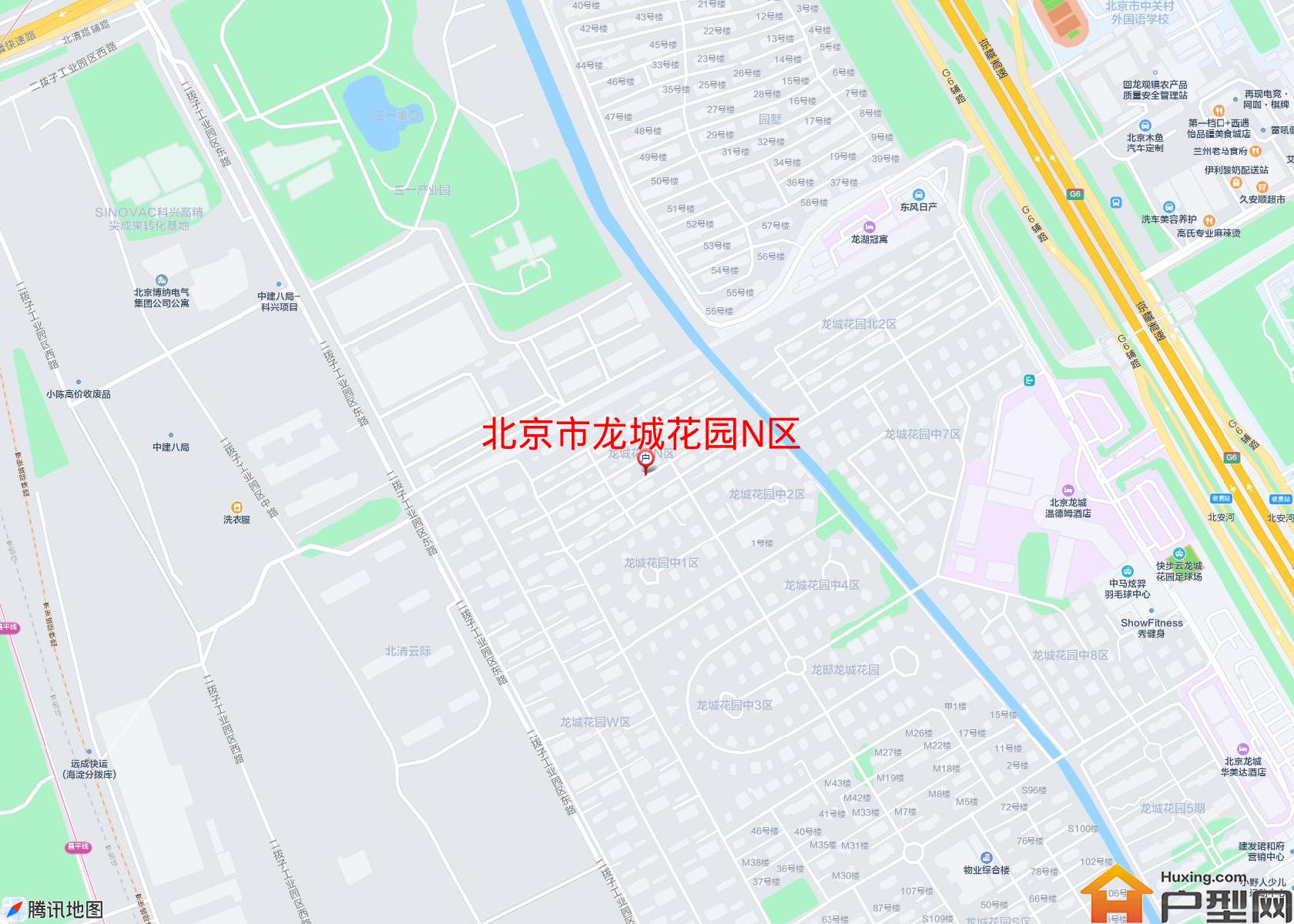 龙城花园N区小区 - 户型网