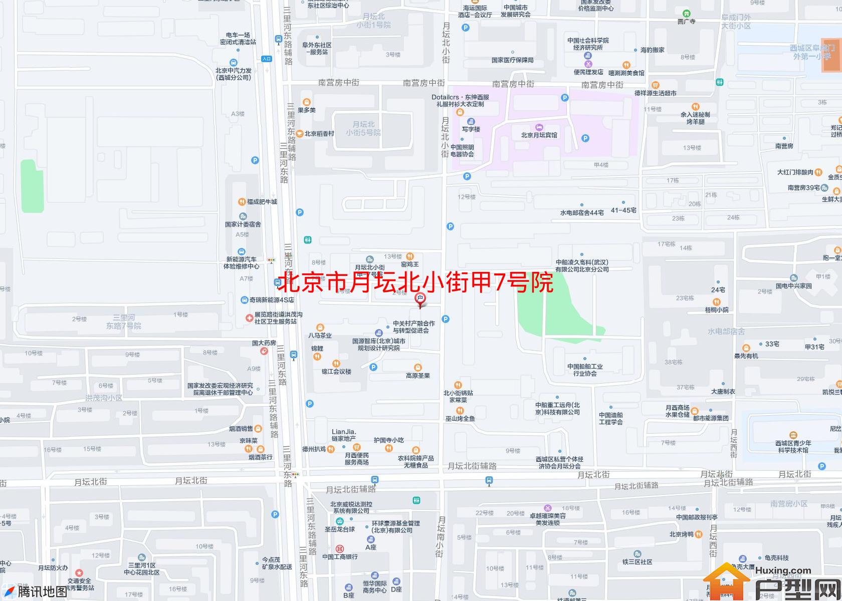 月坛北小街甲7号院小区 - 户型网
