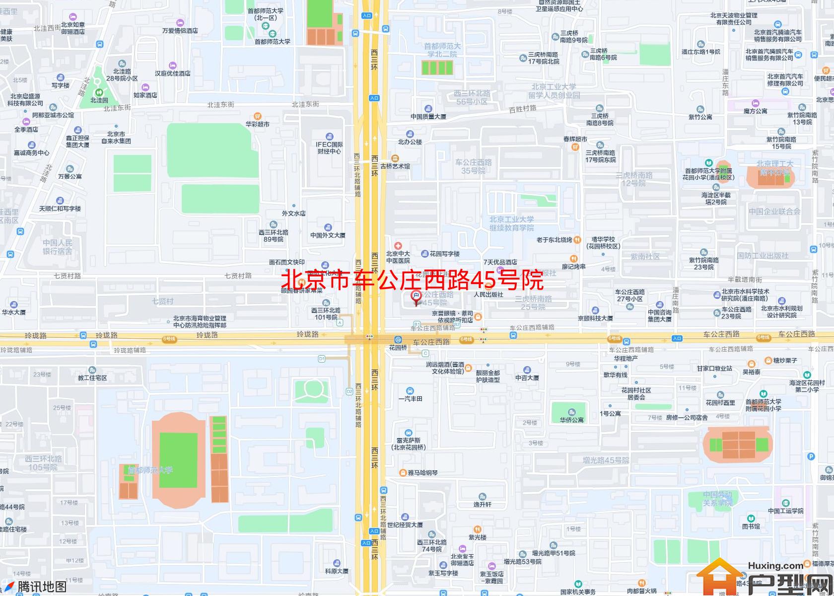 车公庄西路45号院小区 - 户型网