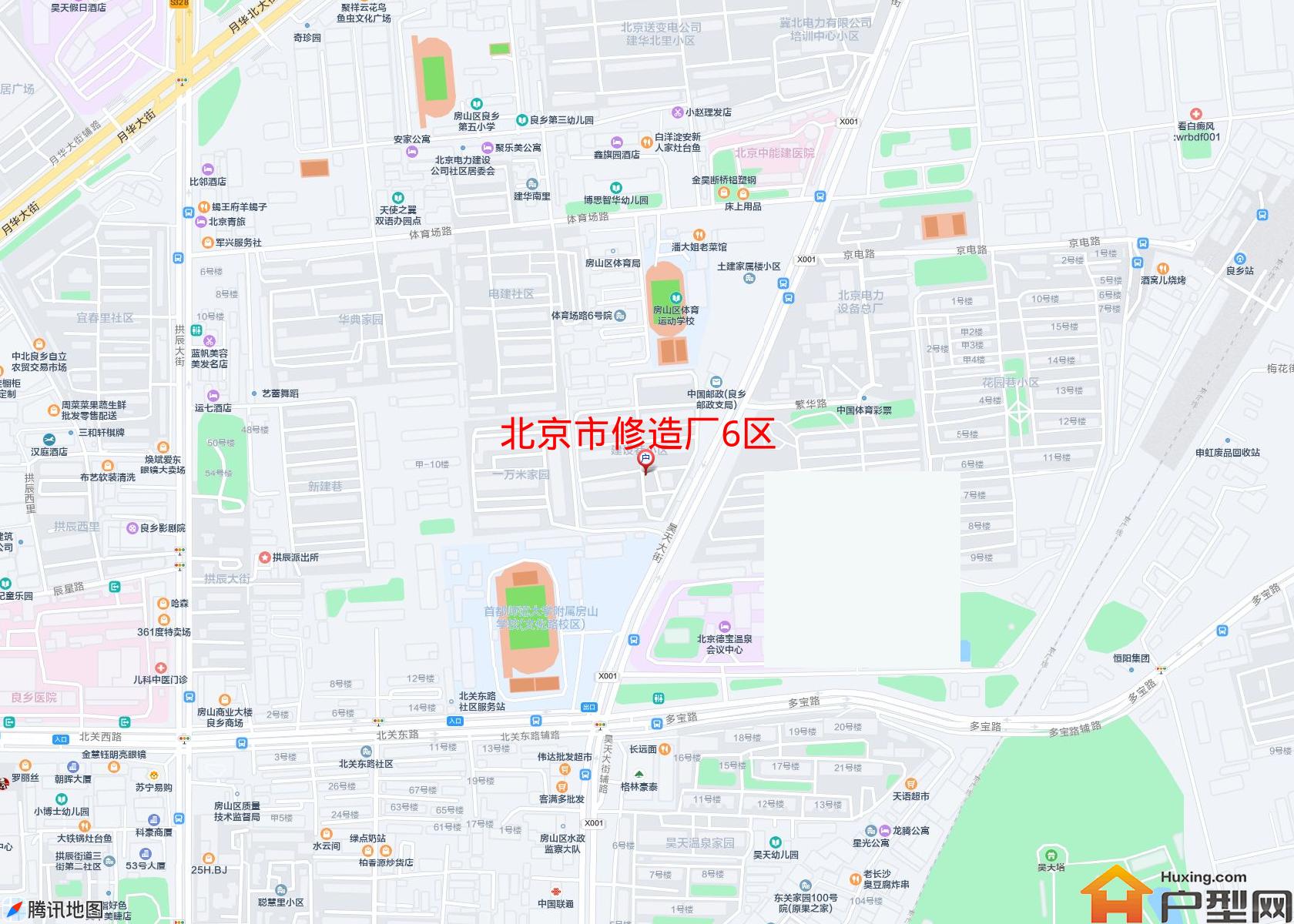修造厂6区小区 - 户型网