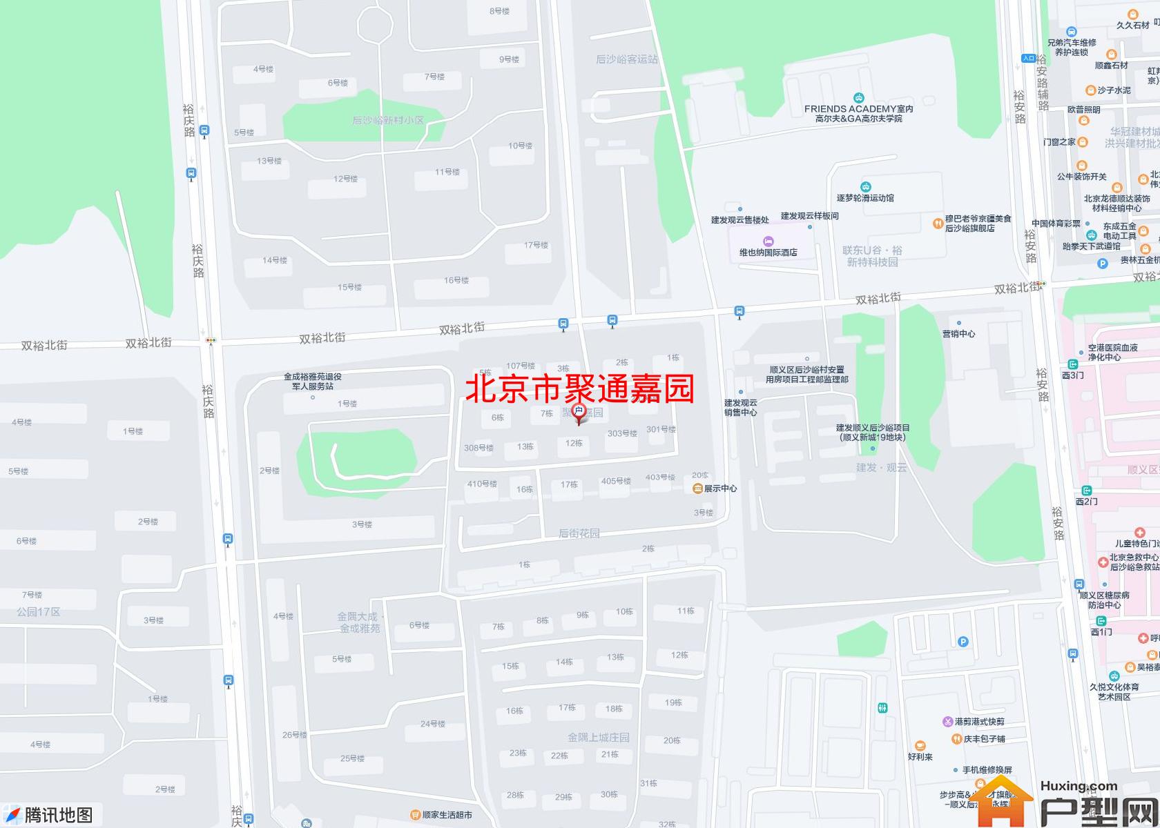 聚通嘉园小区 - 户型网