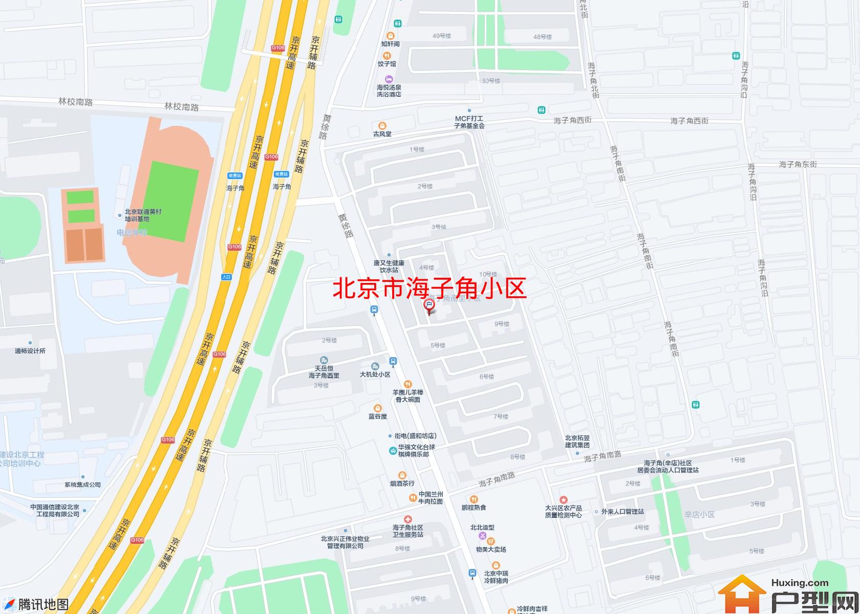 海子角小区小区 - 户型网