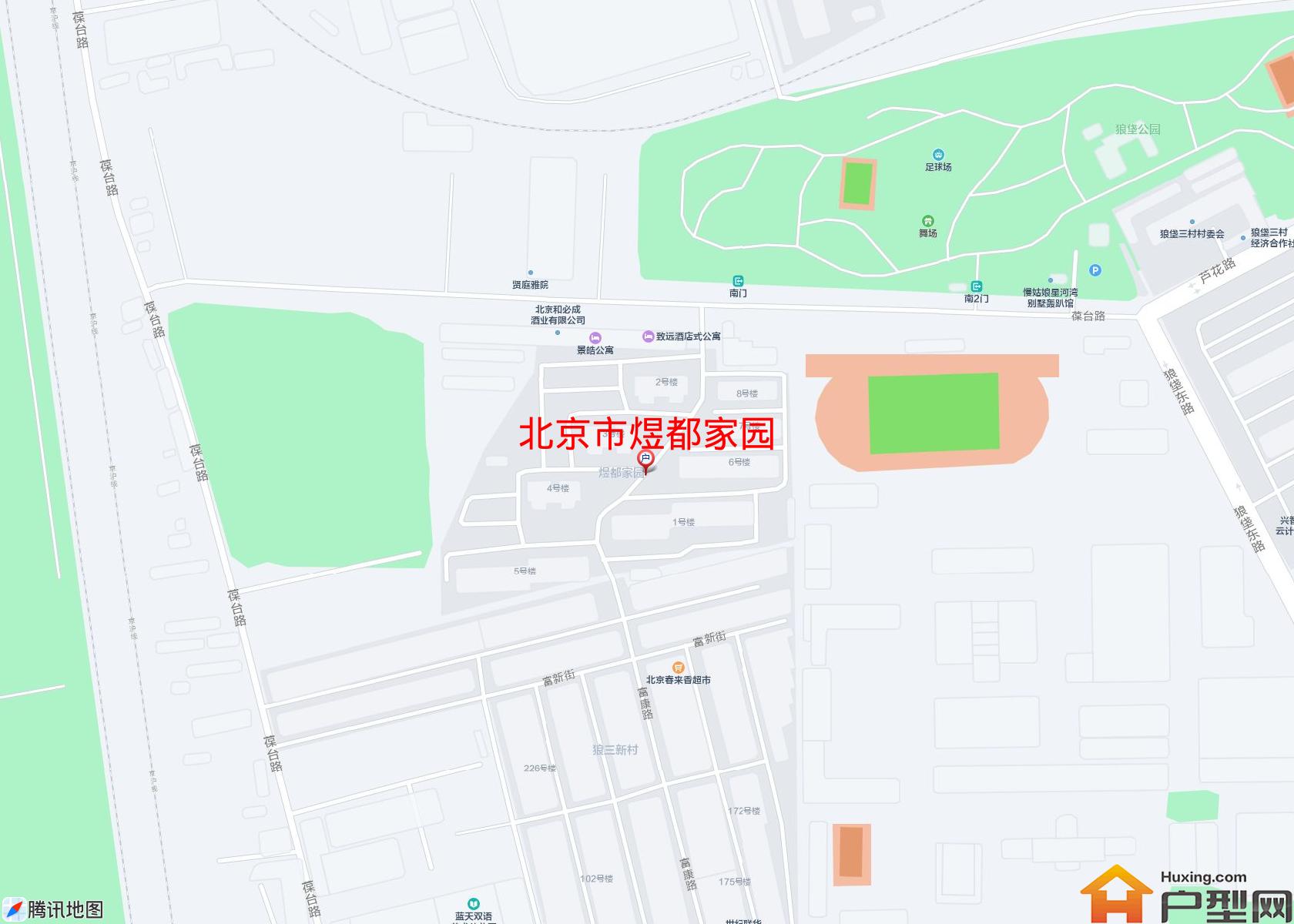 煜都家园小区 - 户型网