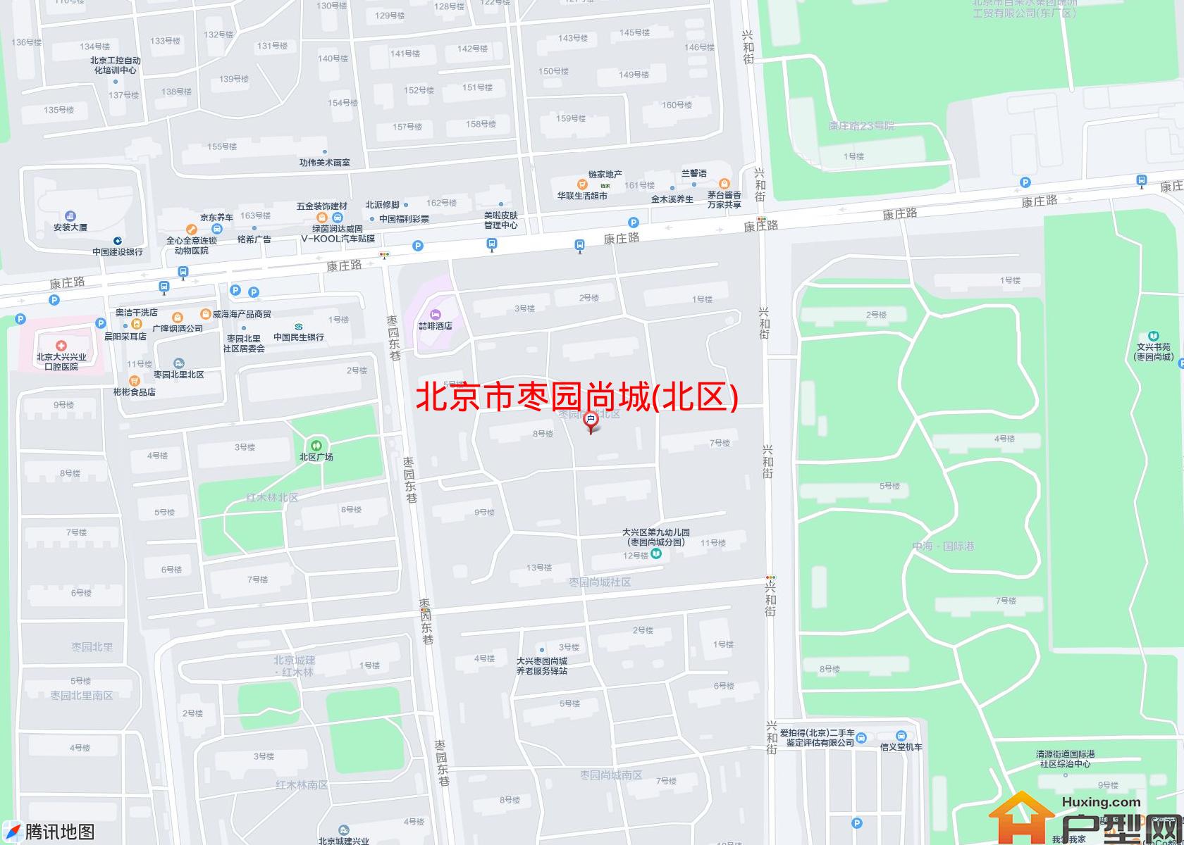 枣园尚城(北区)小区 - 户型网