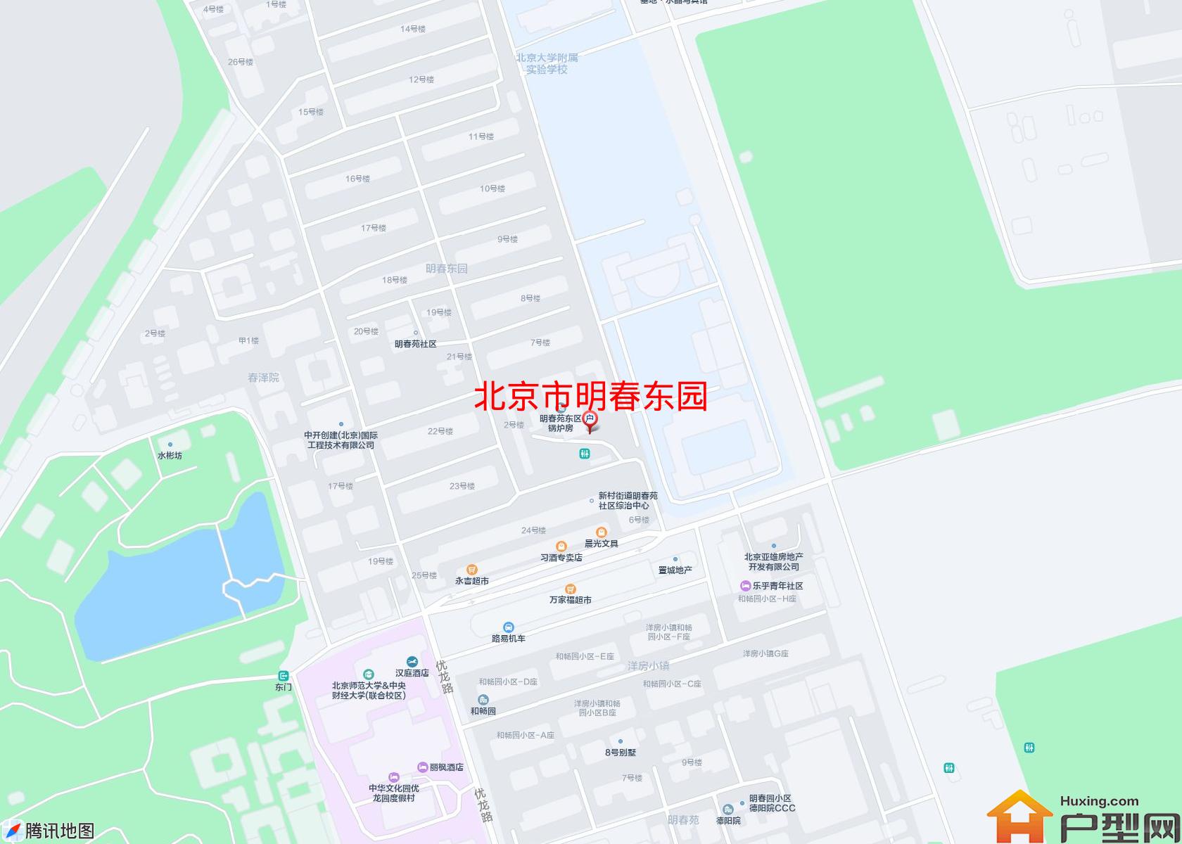 明春东园小区 - 户型网 明春东园小区 - 户型网
