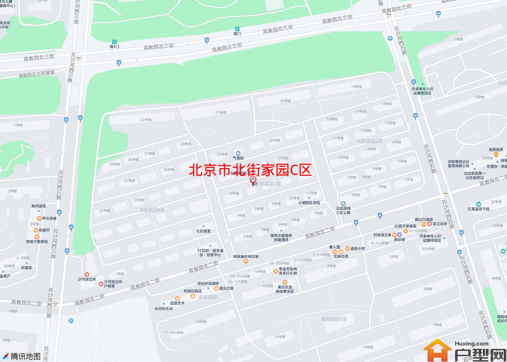 北街家园C区小区 - 户型网