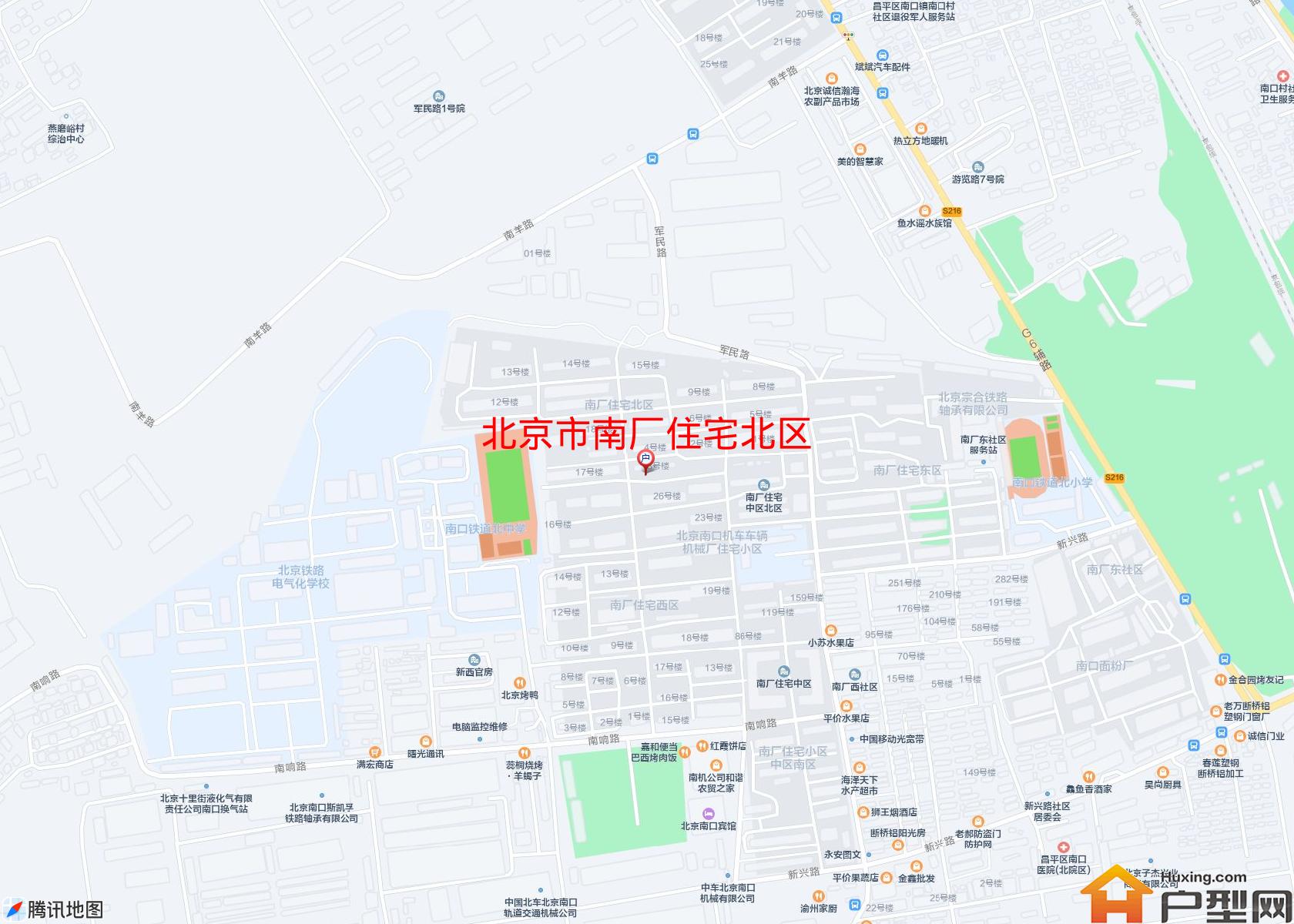 南厂住宅北区小区 - 户型网