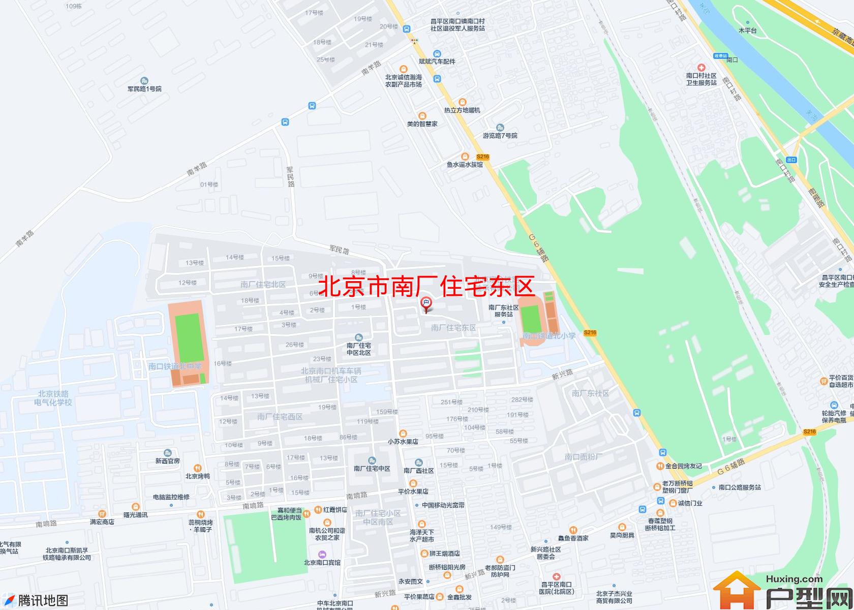 南厂住宅东区小区 - 户型网