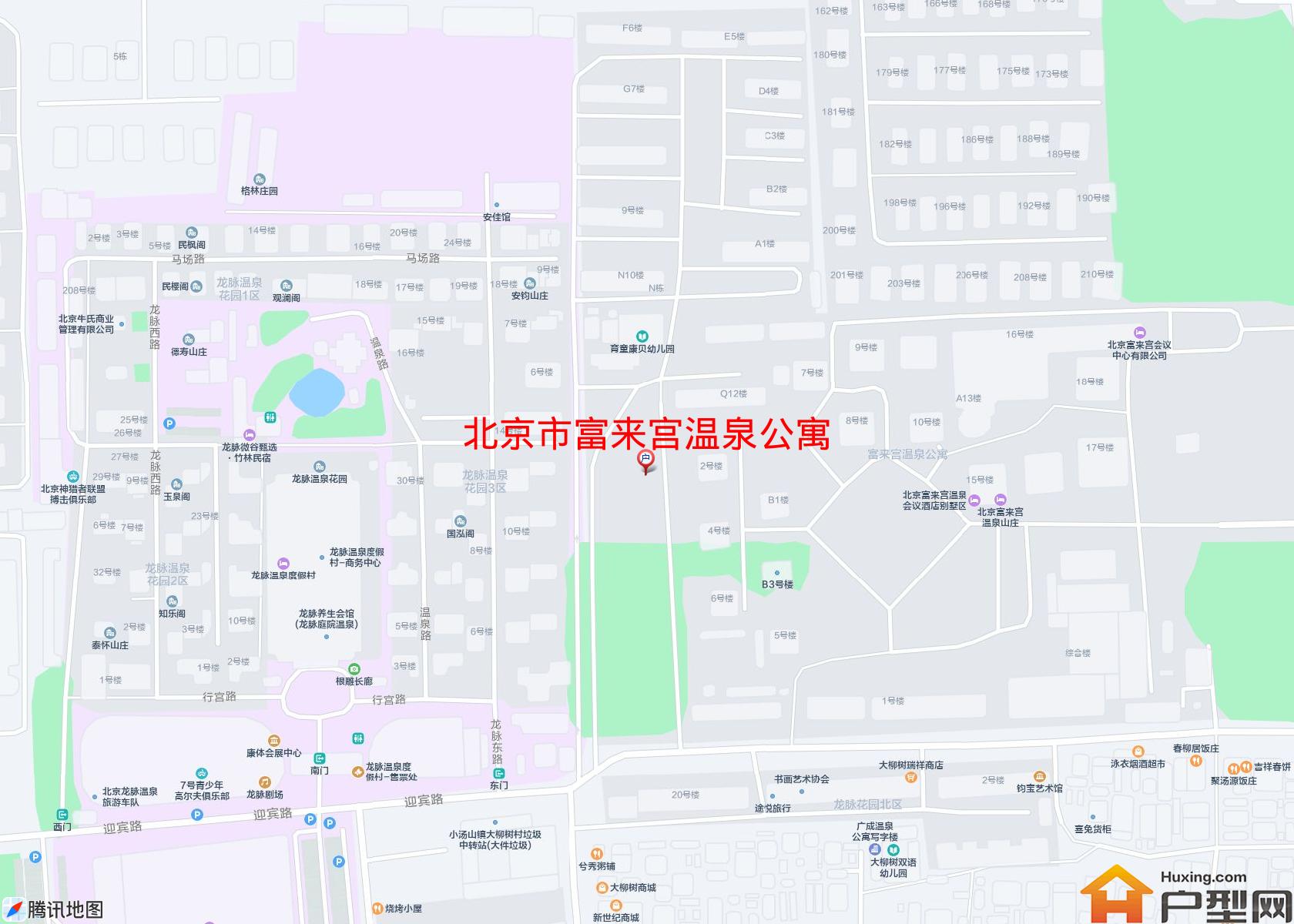 富来宫温泉公寓小区 - 户型网