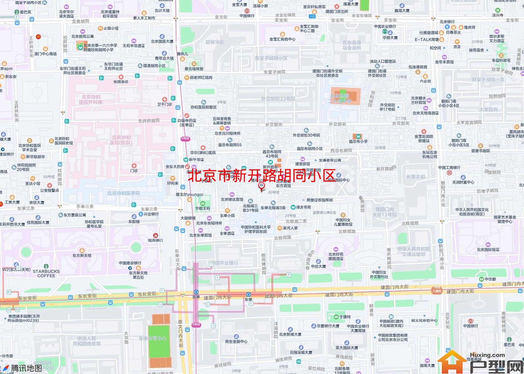 新开路胡同小区小区 - 户型网