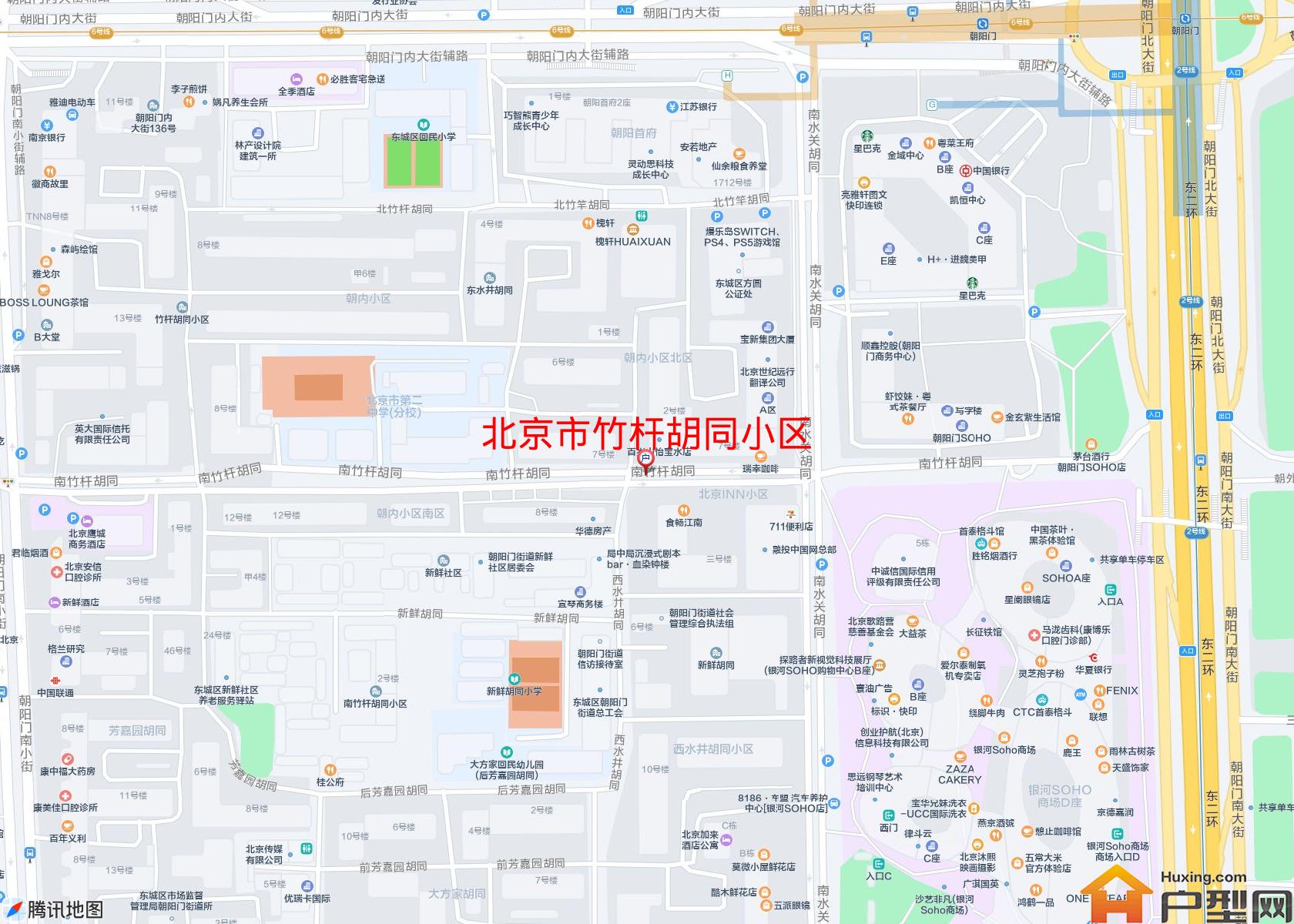 竹杆胡同小区小区 - 户型网