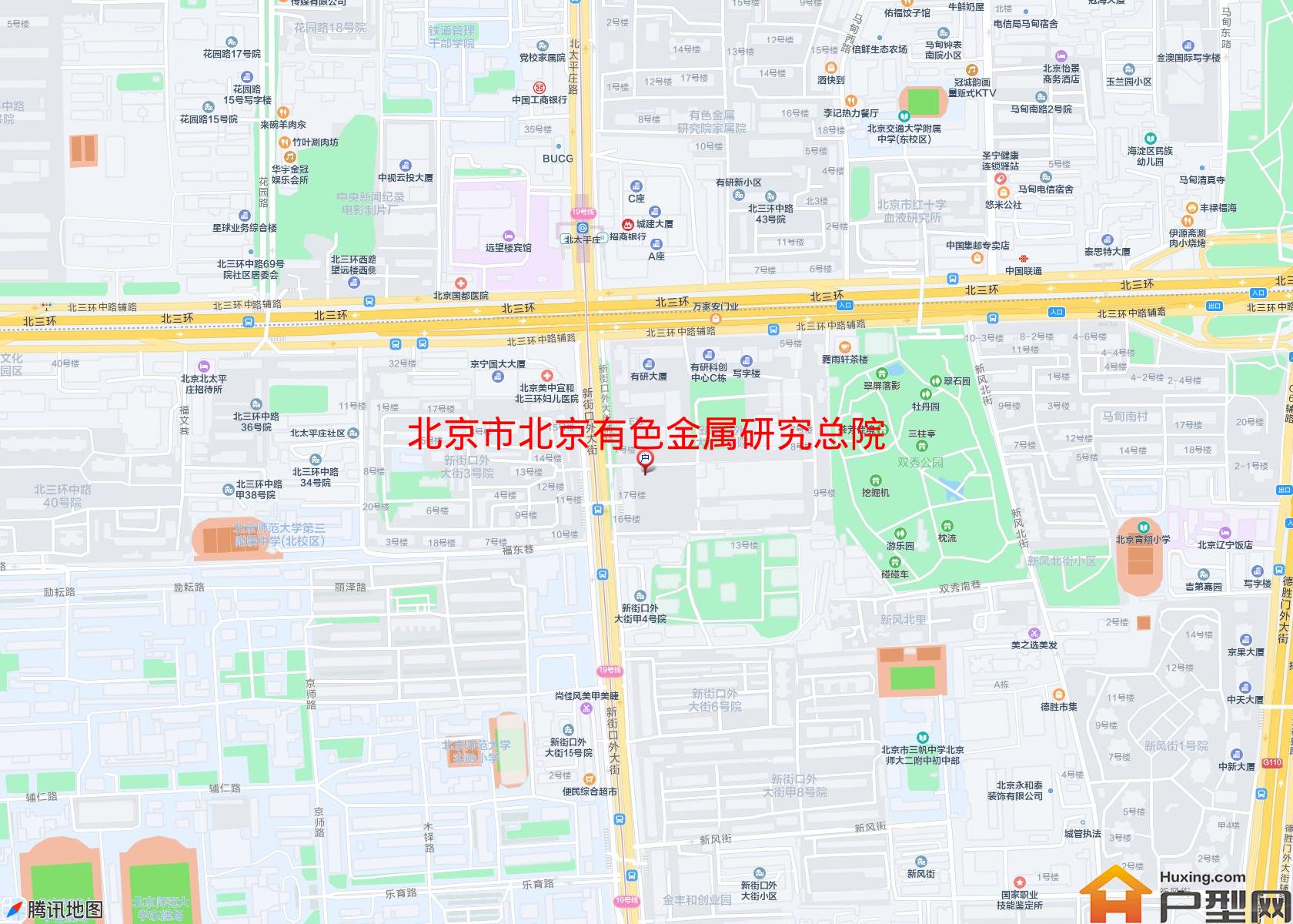 北京有色金属研究总院北院新小区小区 - 户型网