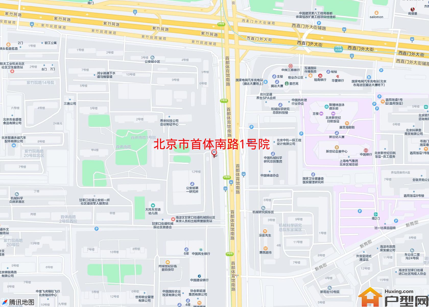 首体南路1号院小区 - 户型网