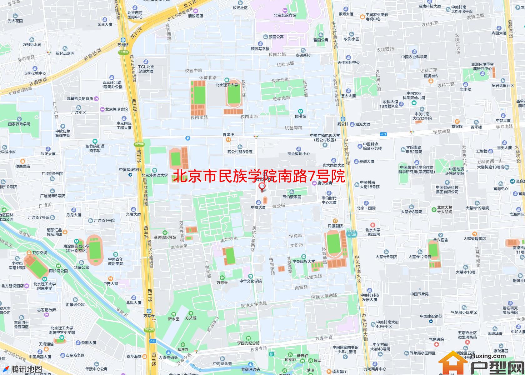 民族学院南路7号院小区 - 户型网