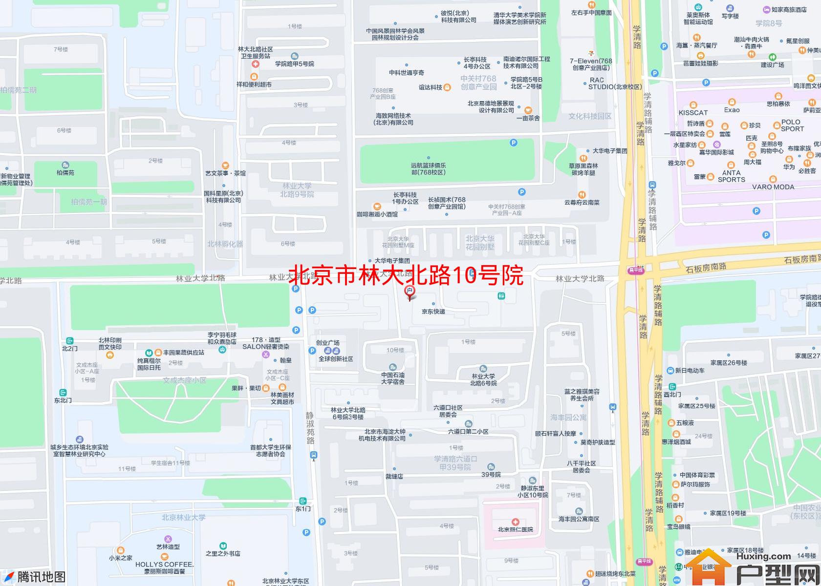 林大北路10号院小区 - 户型网