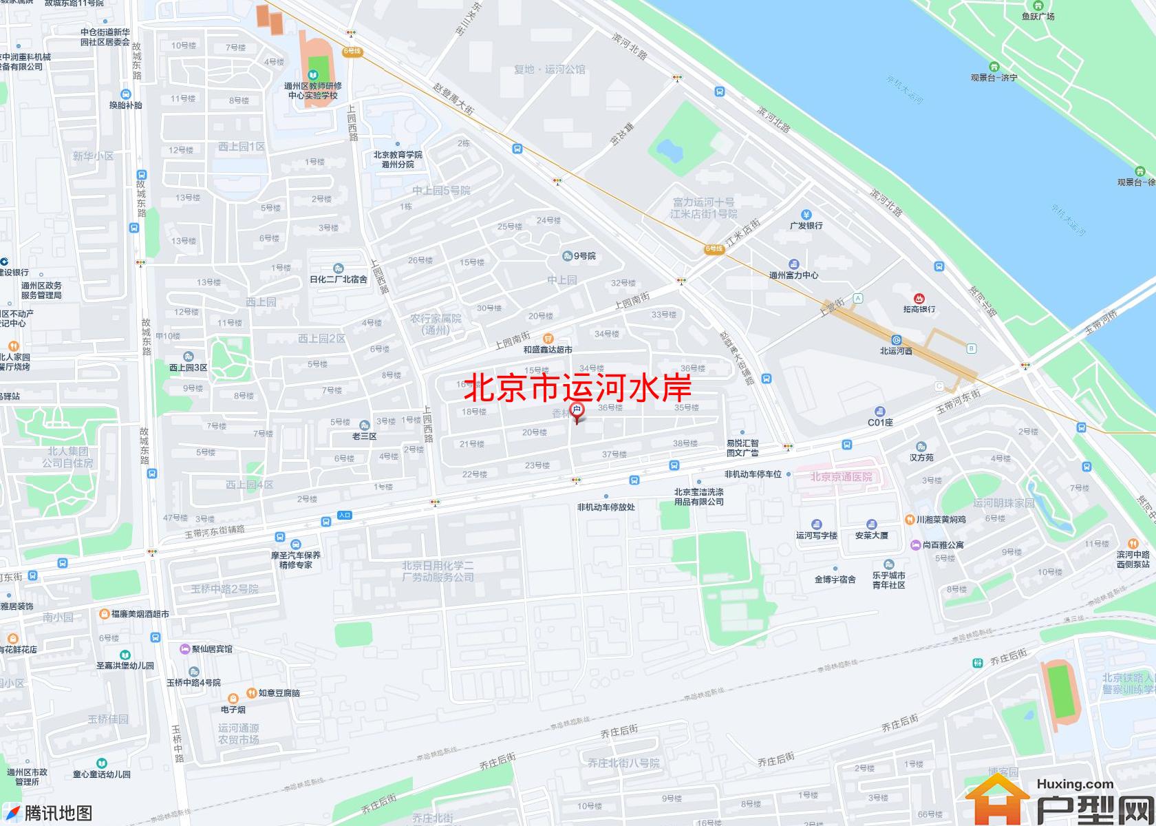 运河水岸小区 - 户型网