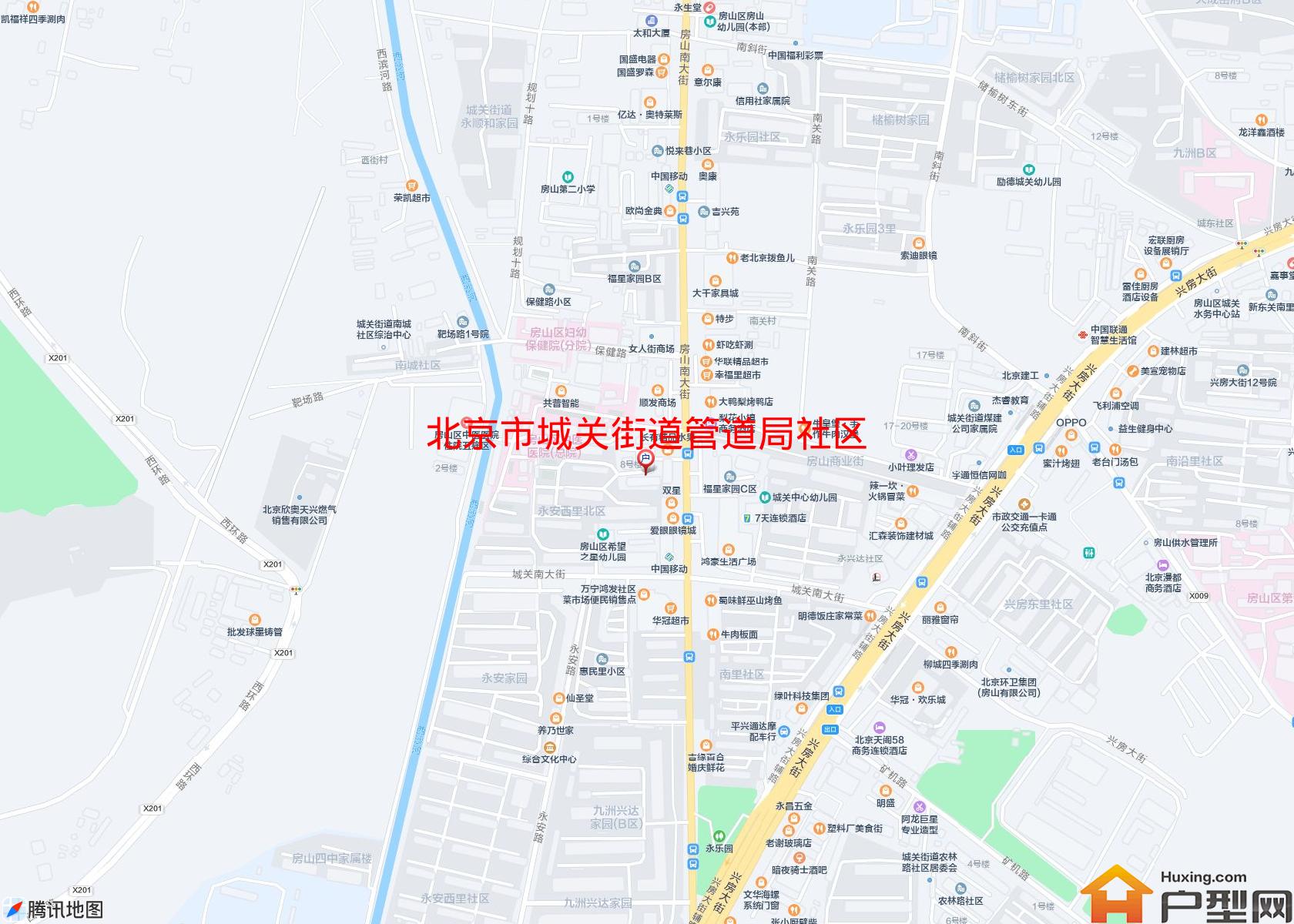 城关街道管道局社区小区 - 户型网