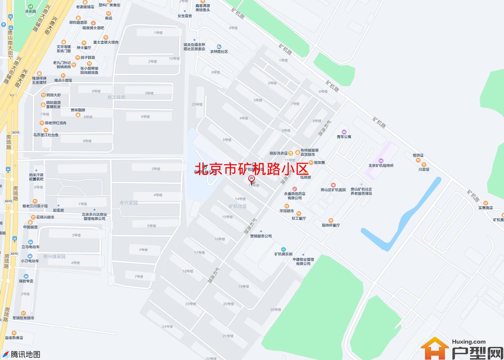 矿机路小区小区 - 户型网