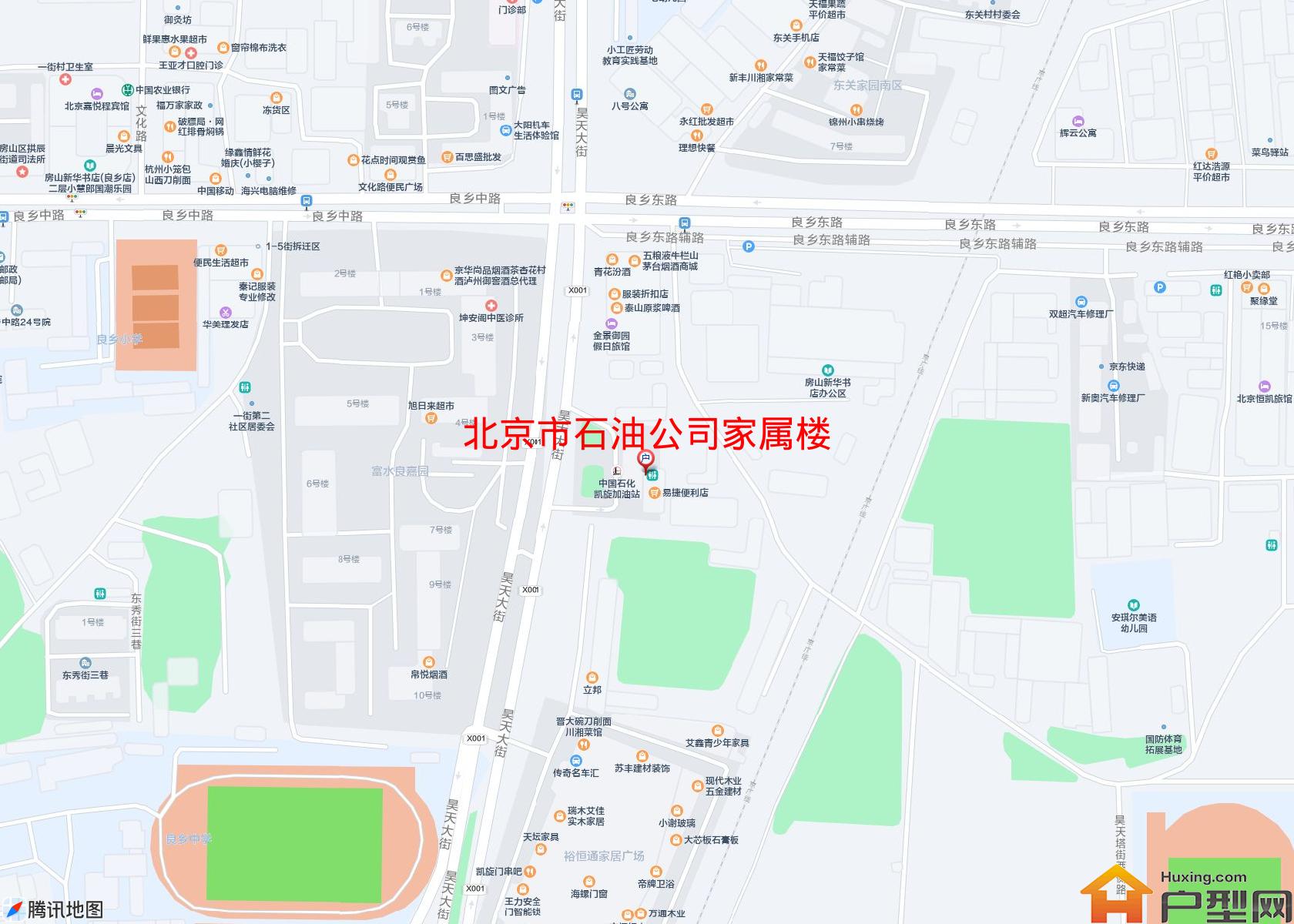 石油公司家属楼小区 - 户型网